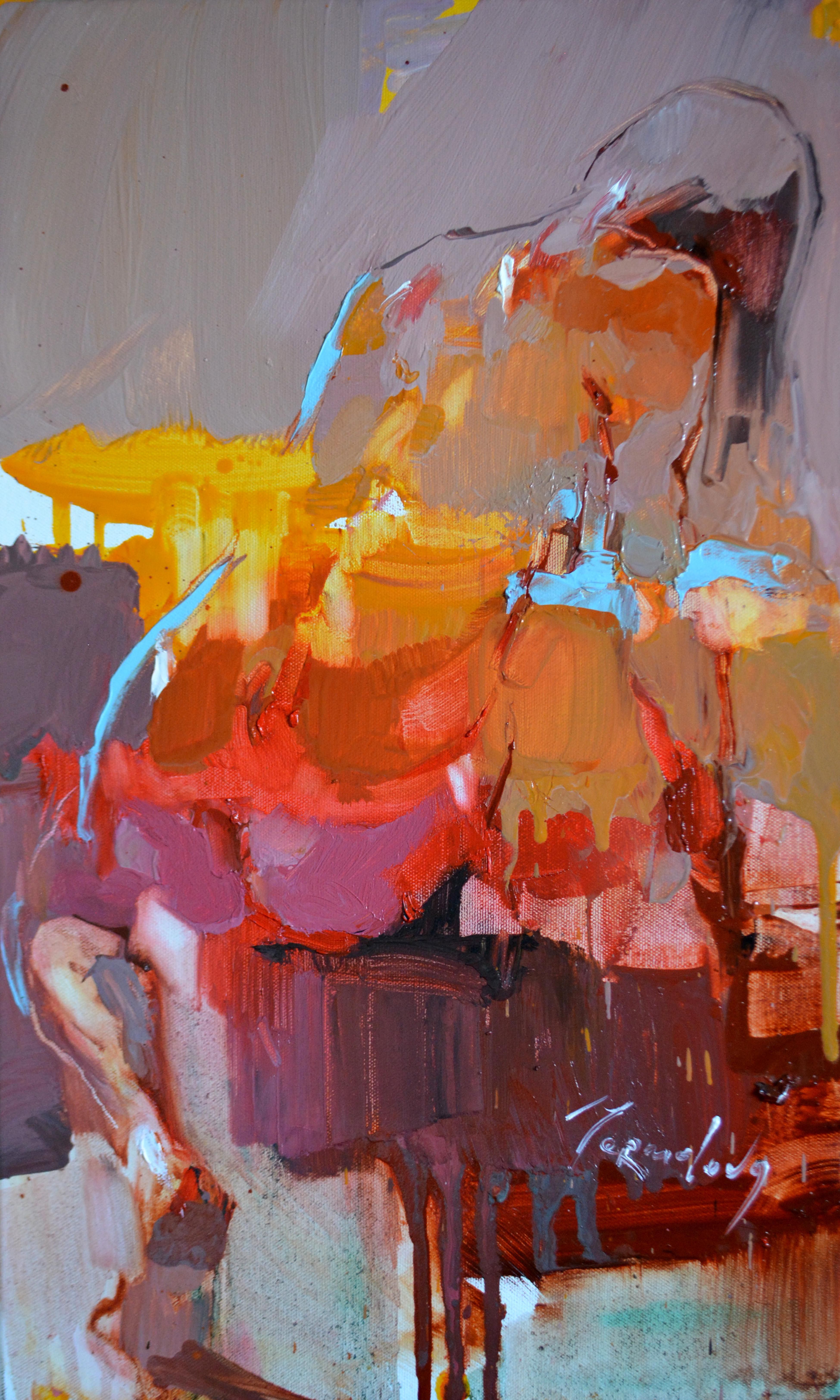 Contemporary impressionist painting by Iryna Yermolova