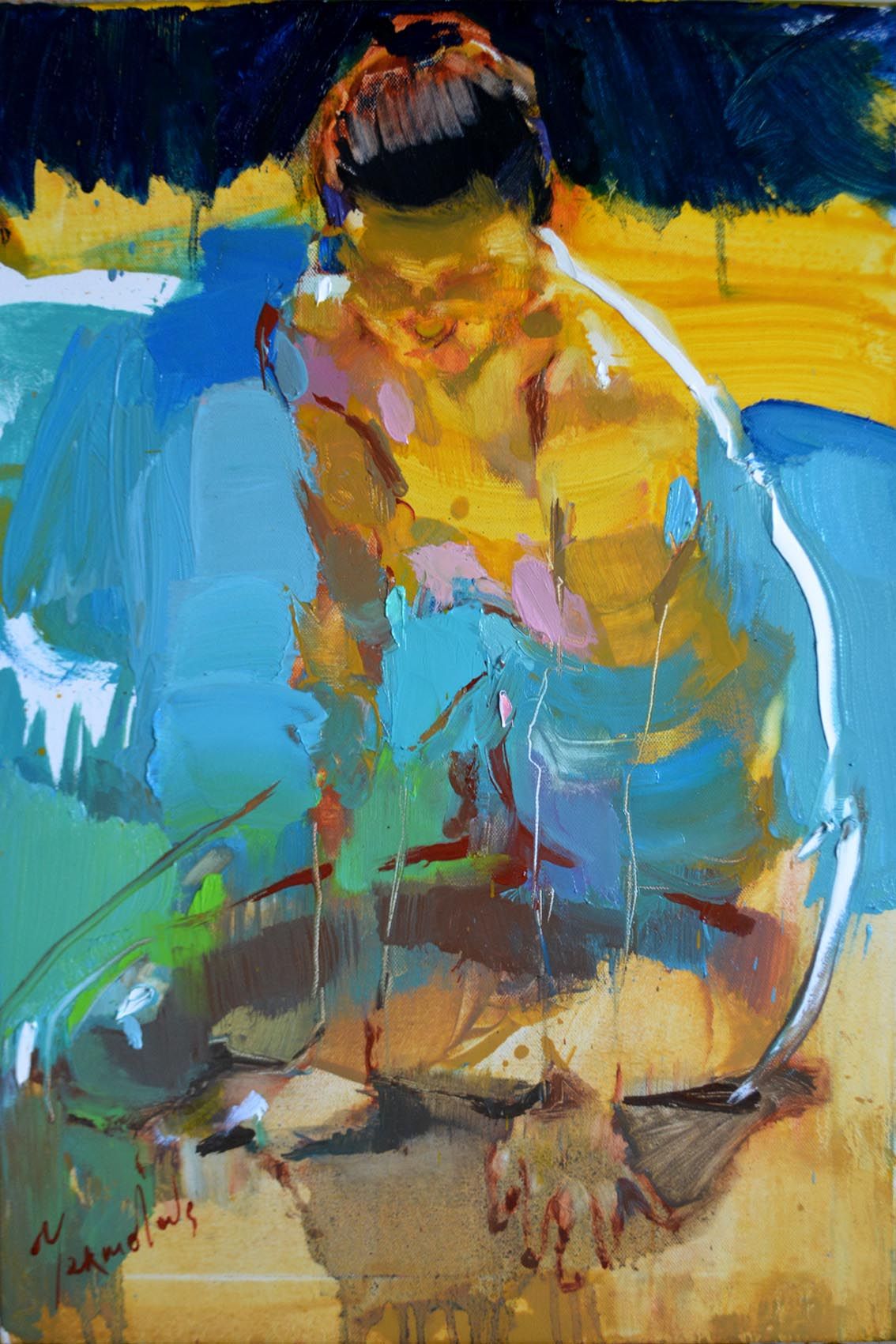 Contemporary impressionist painting by Iryna Yermolova