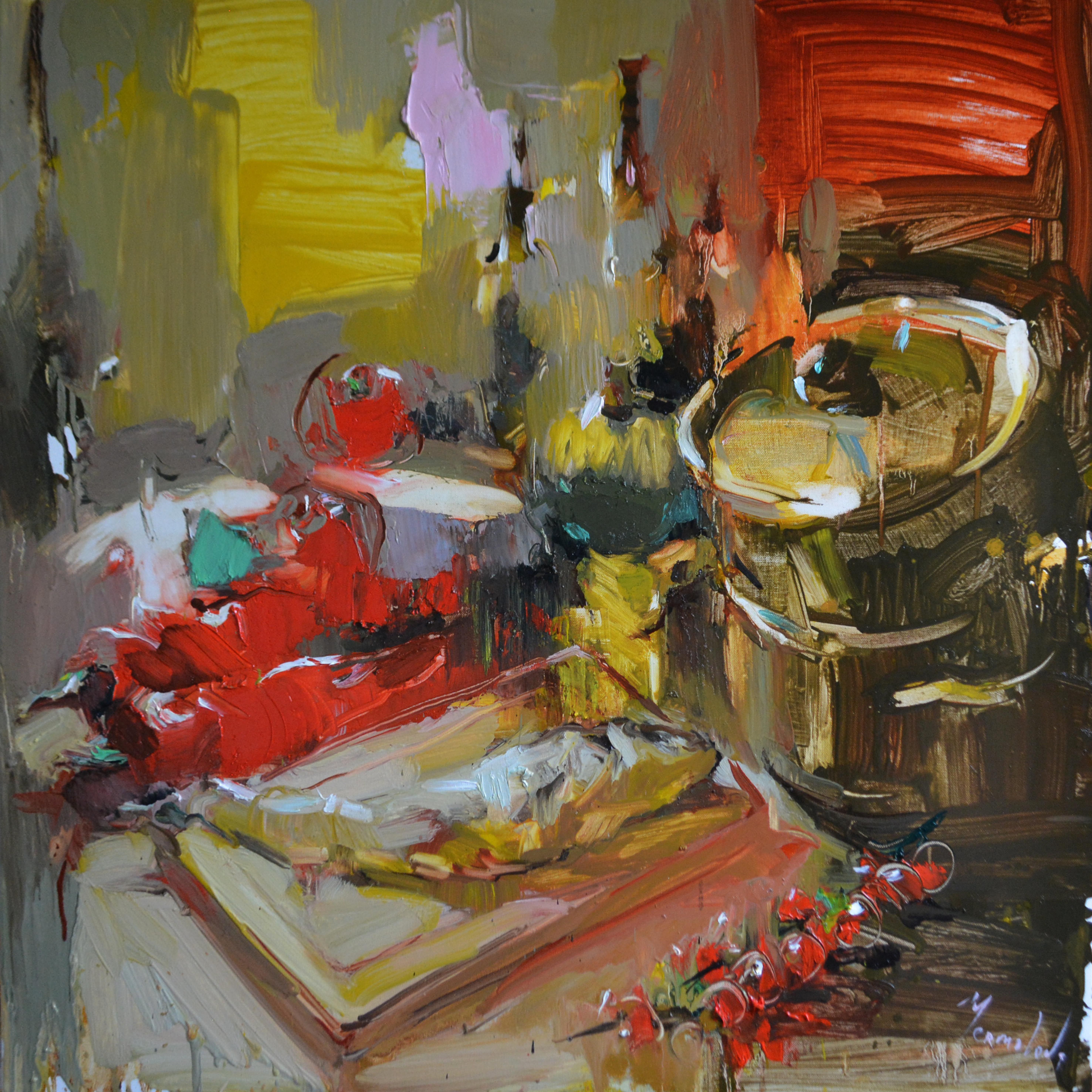 Contemporary impressionist painting by Iryna Yermolova
