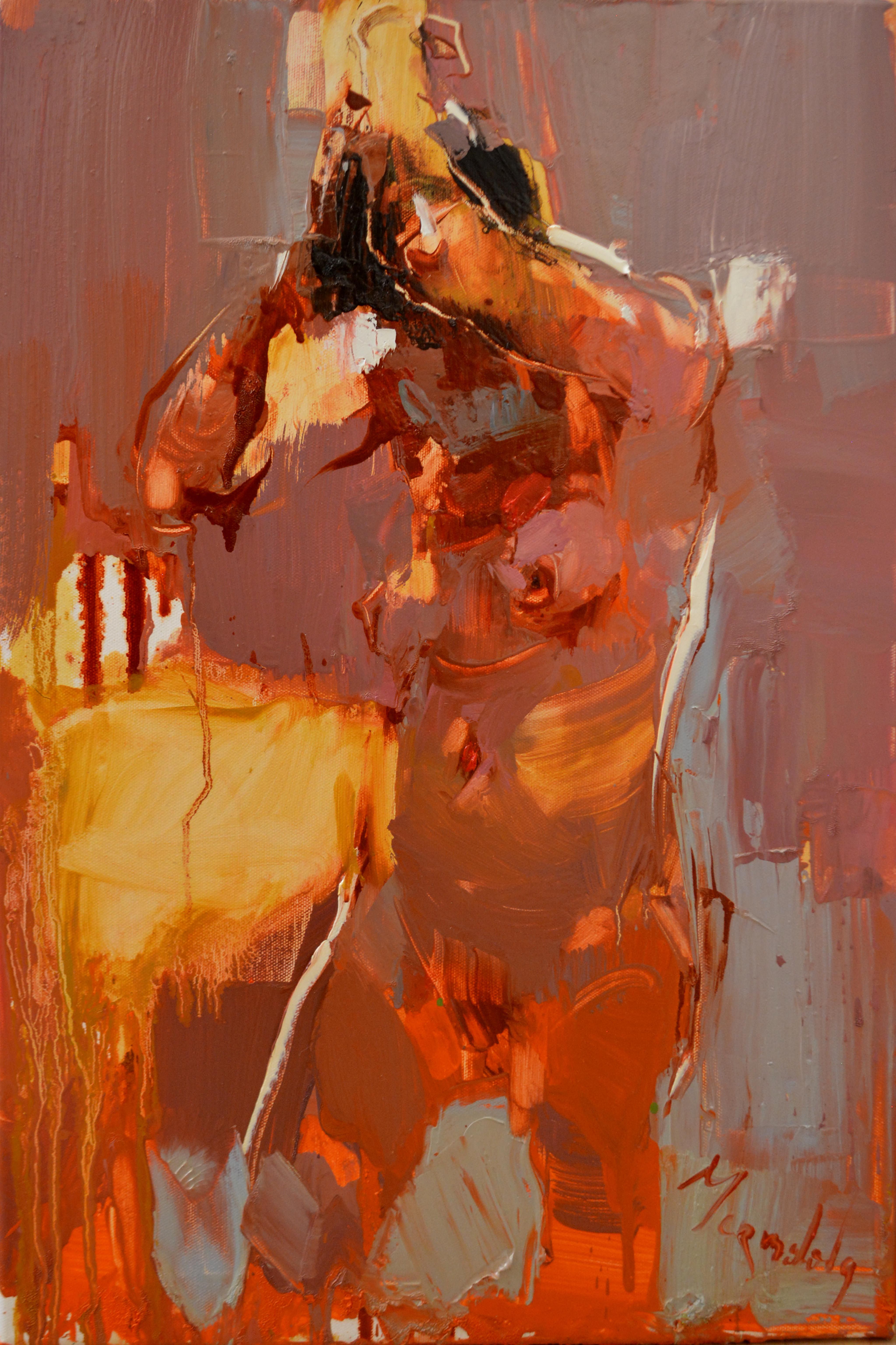 Contemporary impressionist painting by Iryna Yermolova