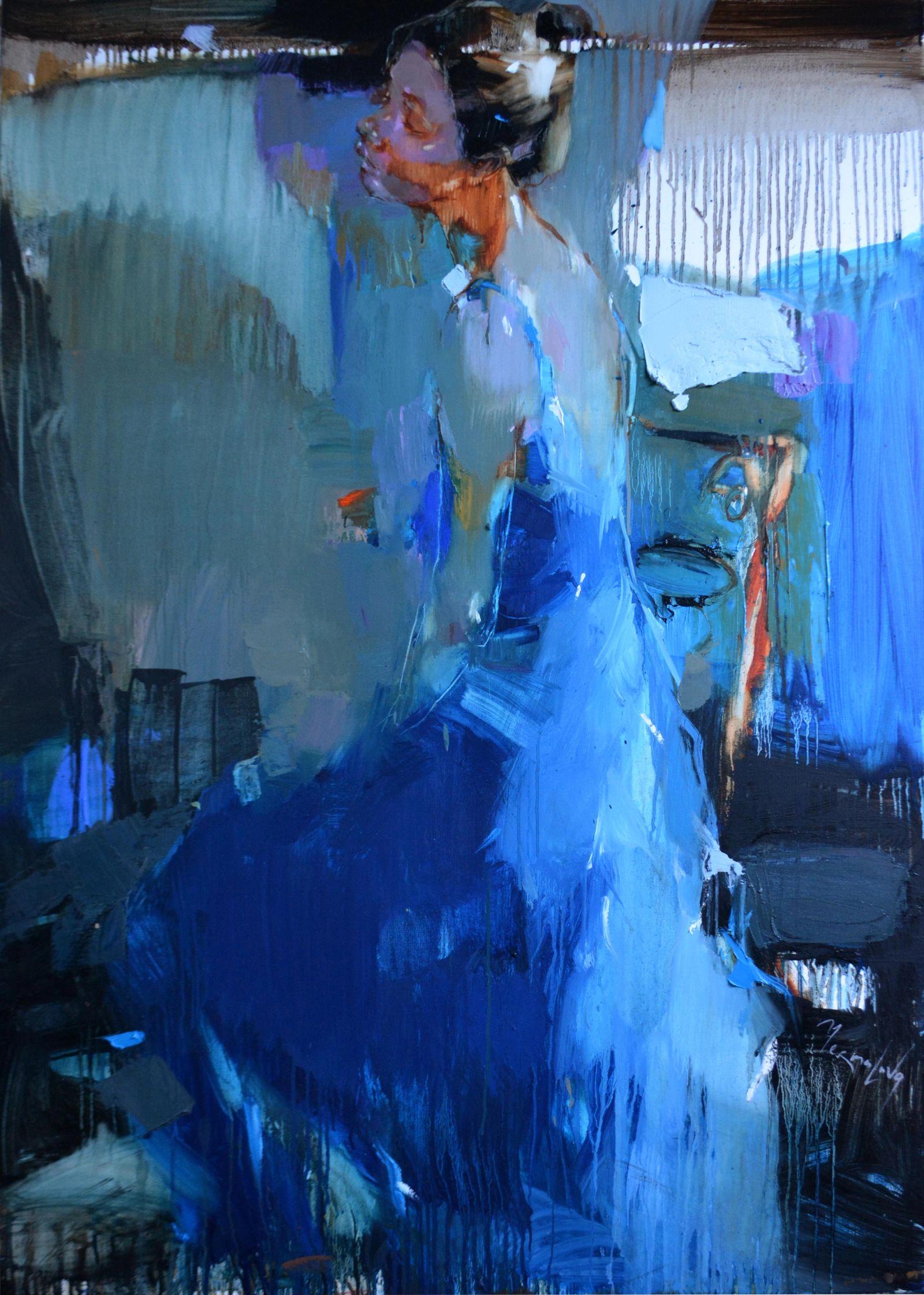 Blue by Iryna Yermolova