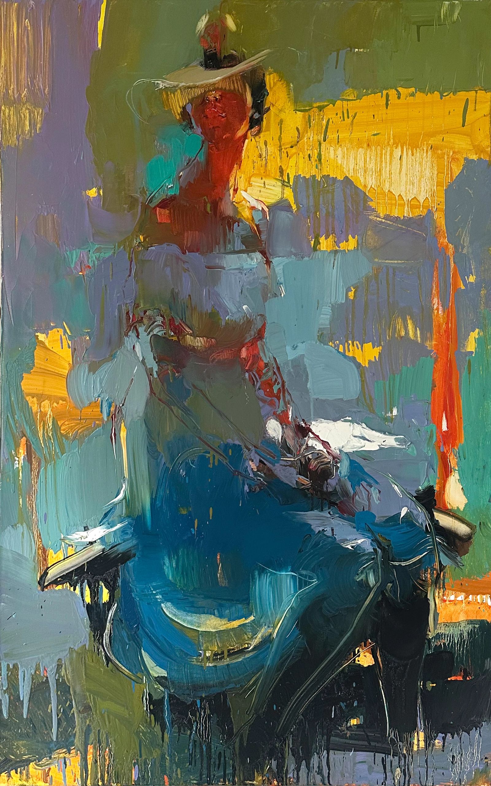 Straw hat by Iryna Yermolova