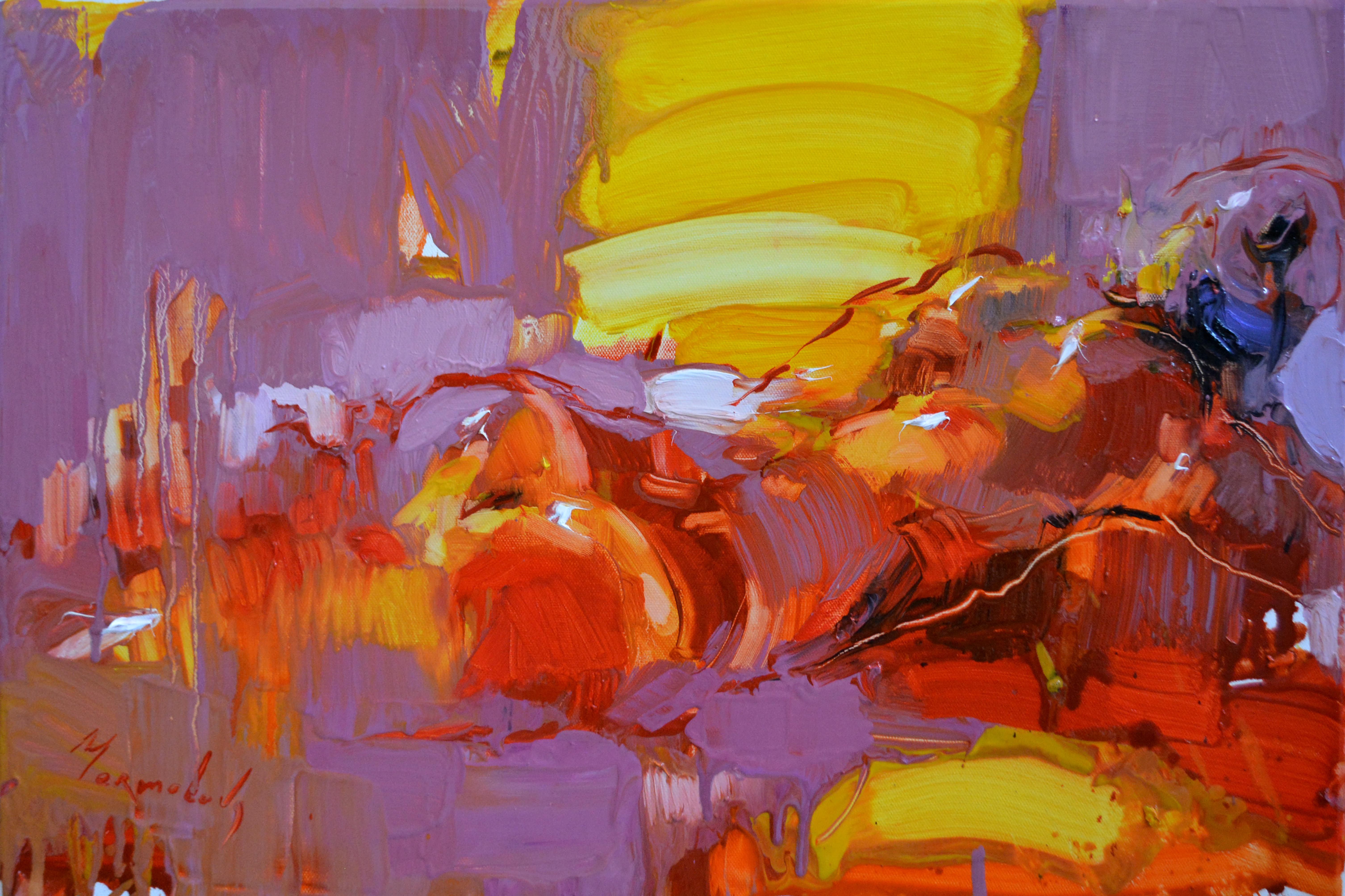 Contemporary impressionist painting by Iryna Yermolova