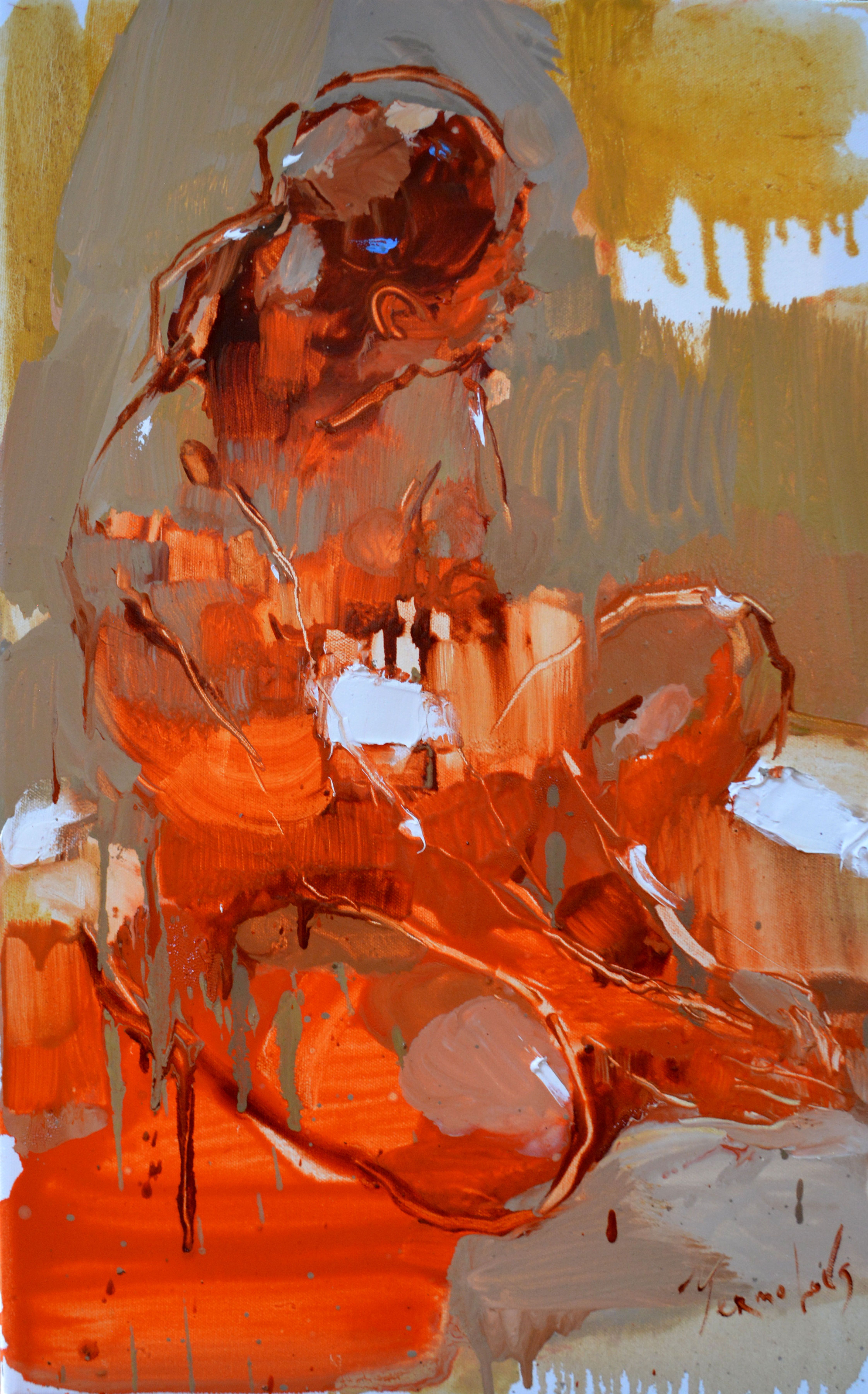 Contemporary impressionist painting by Iryna Yermolova