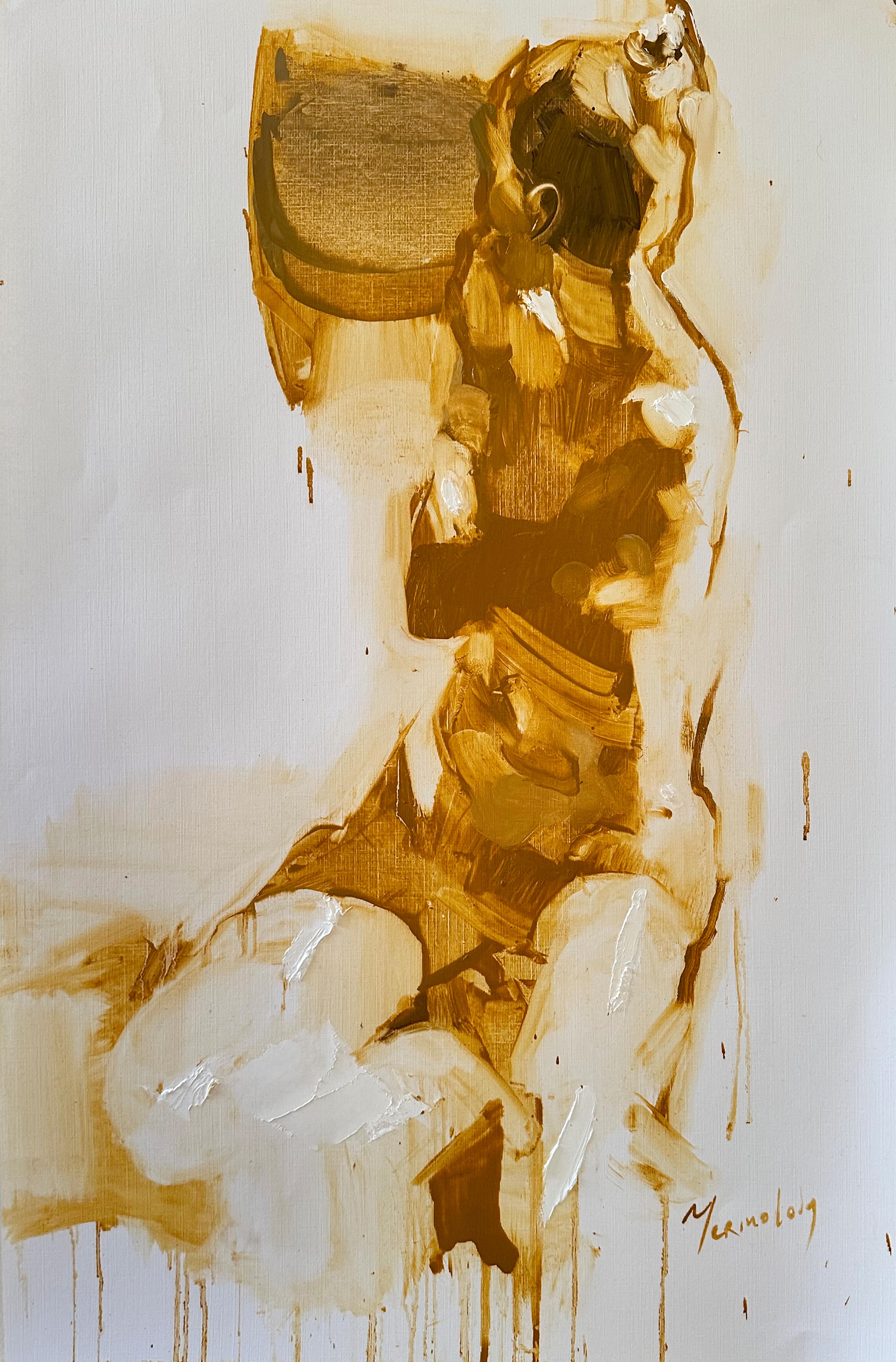 Paper nude 5 by Iryna Yermolova