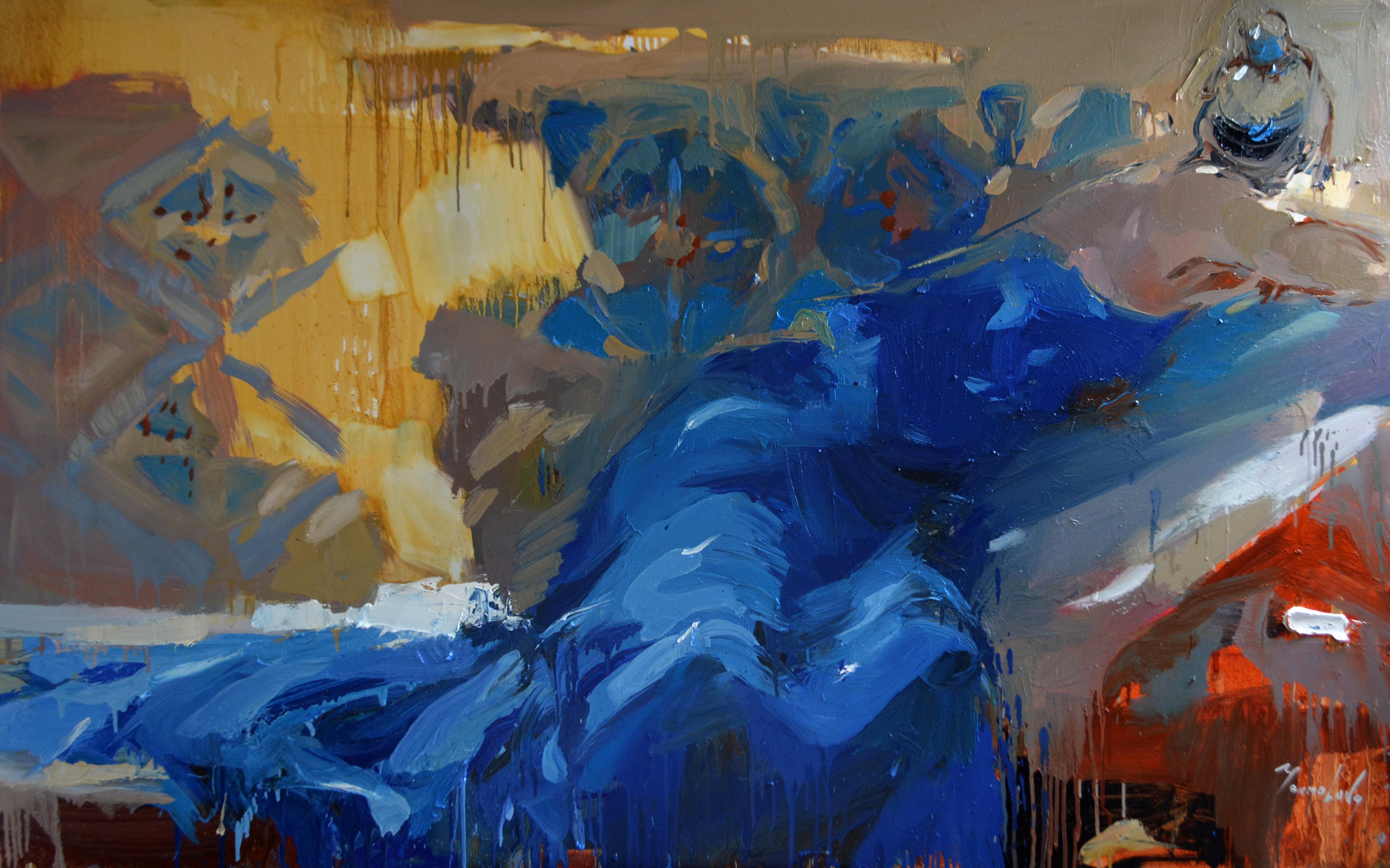 Contemporary impressionist painting by Iryna Yermolova