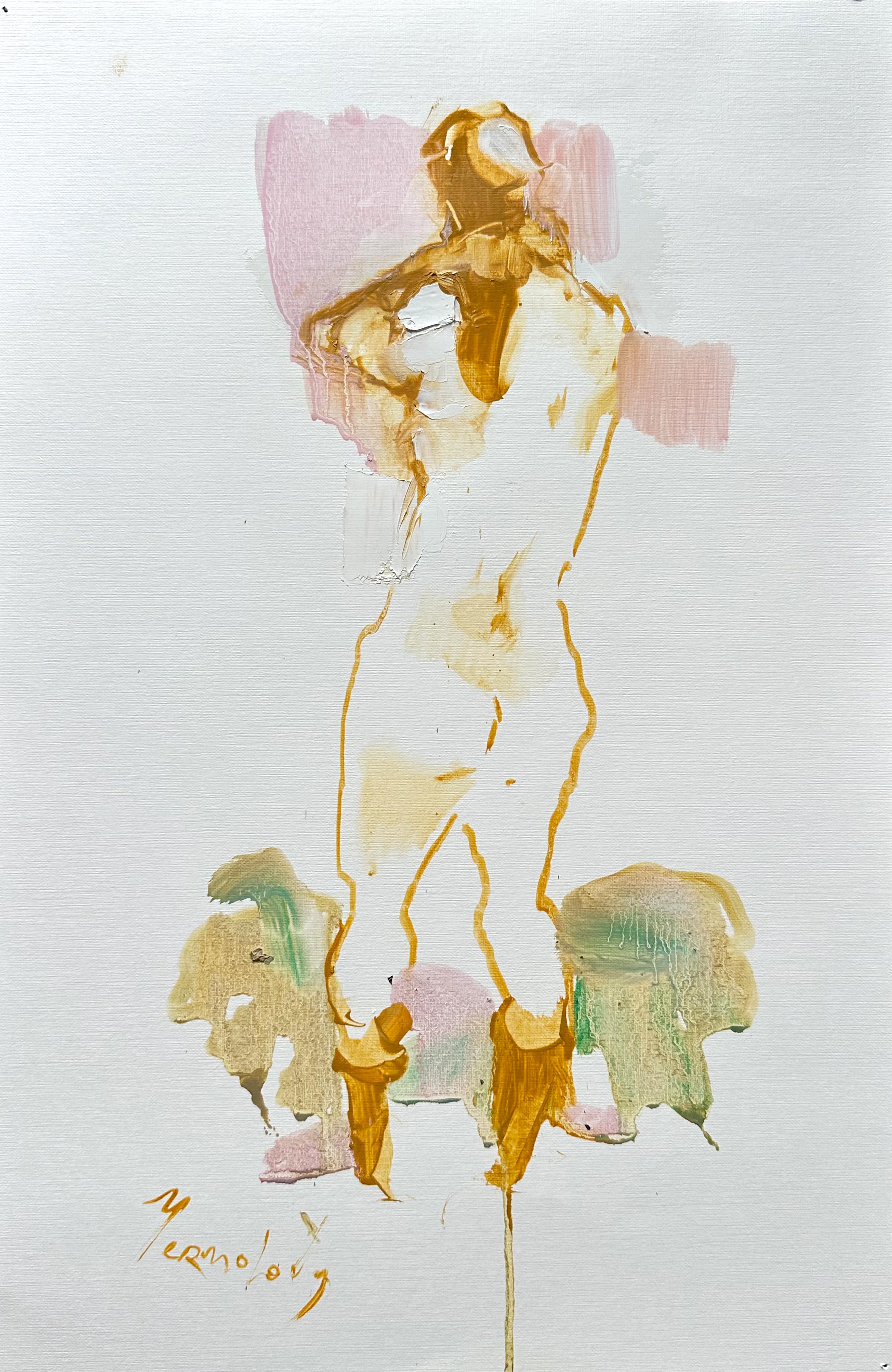 Paper nude 17 by Iryna Yermolova