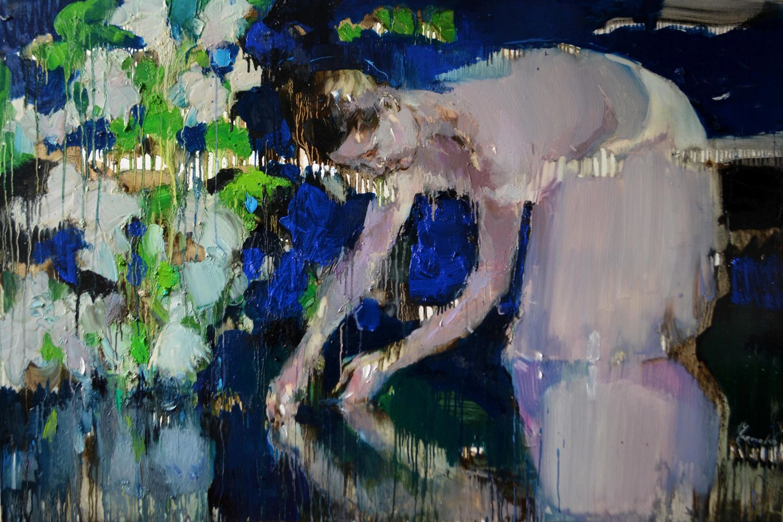 Contemporary impressionist painting by Iryna Yermolova