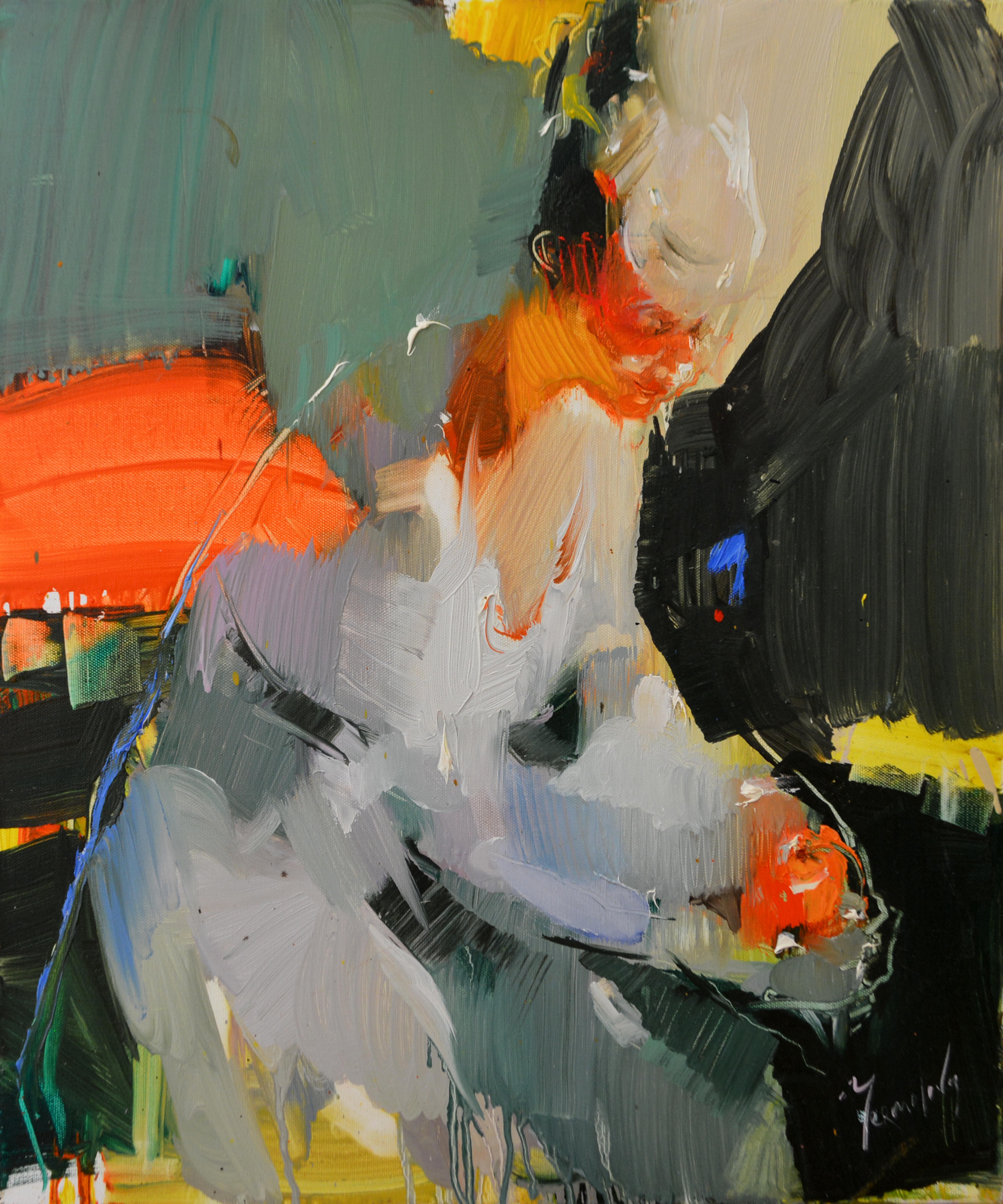 Contemporary impressionist painting by Iryna Yermolova