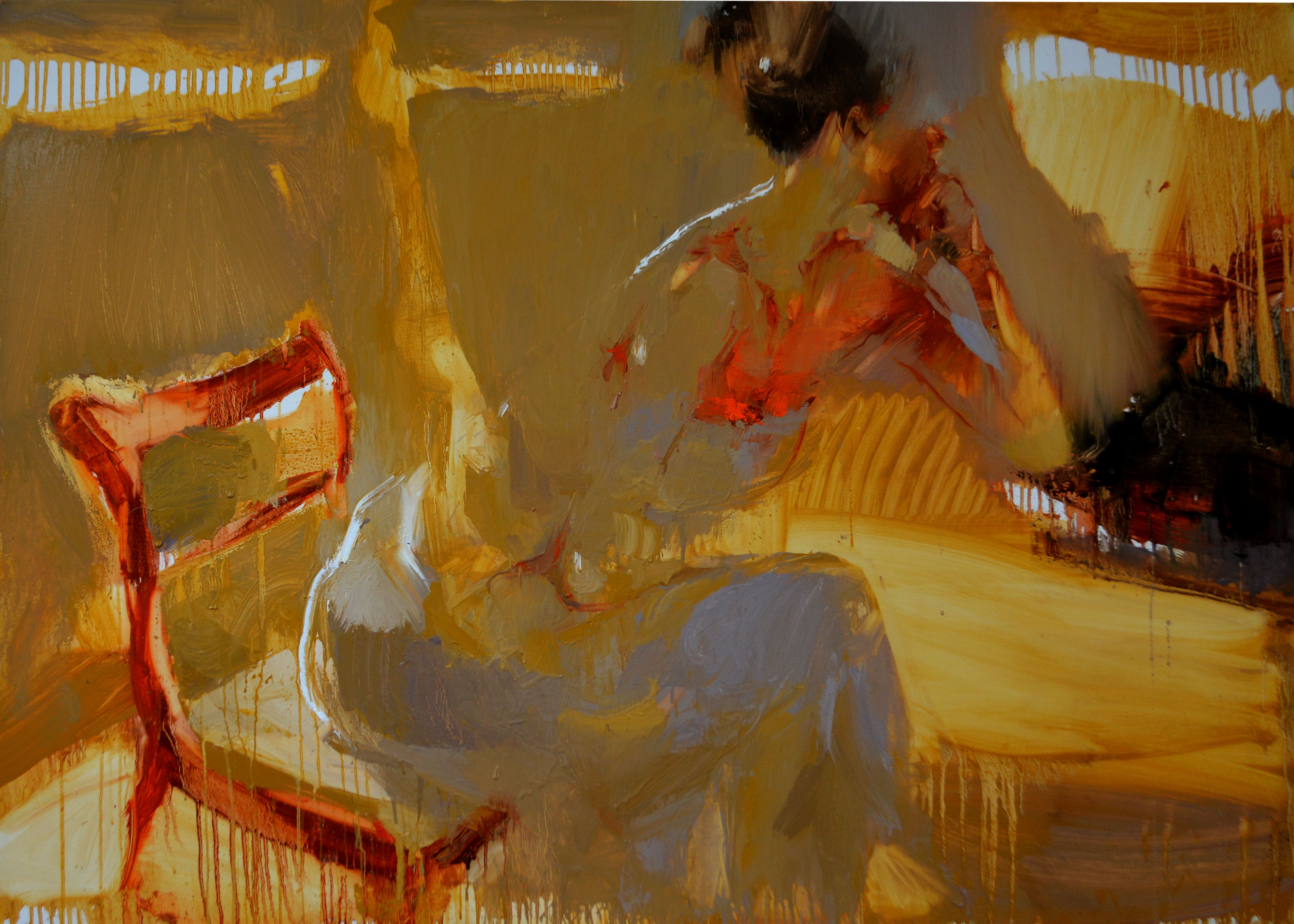 Contemporary impressionist painting by Iryna Yermolova