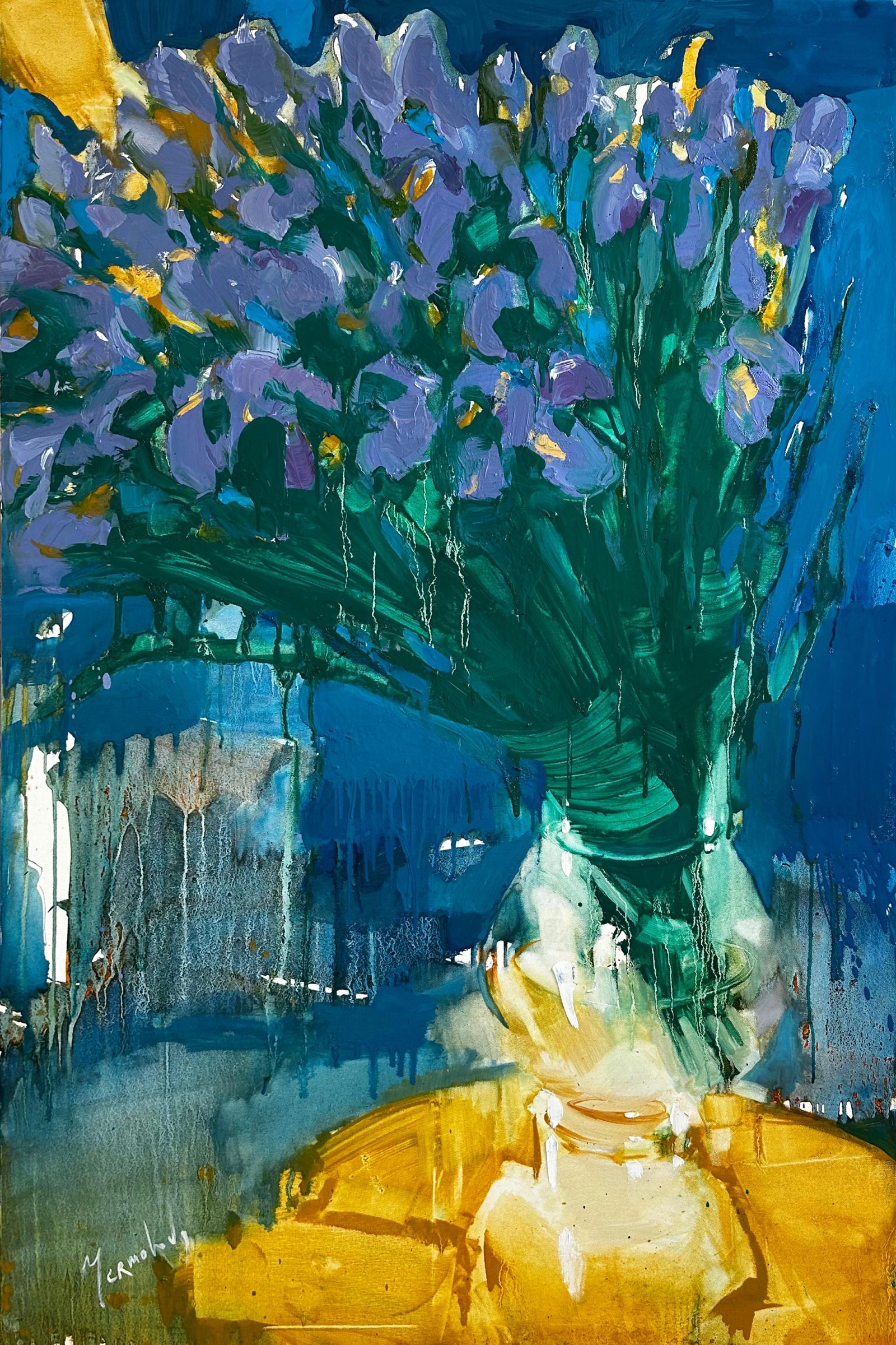 Flowers Kiss me by Iryna Yermolova