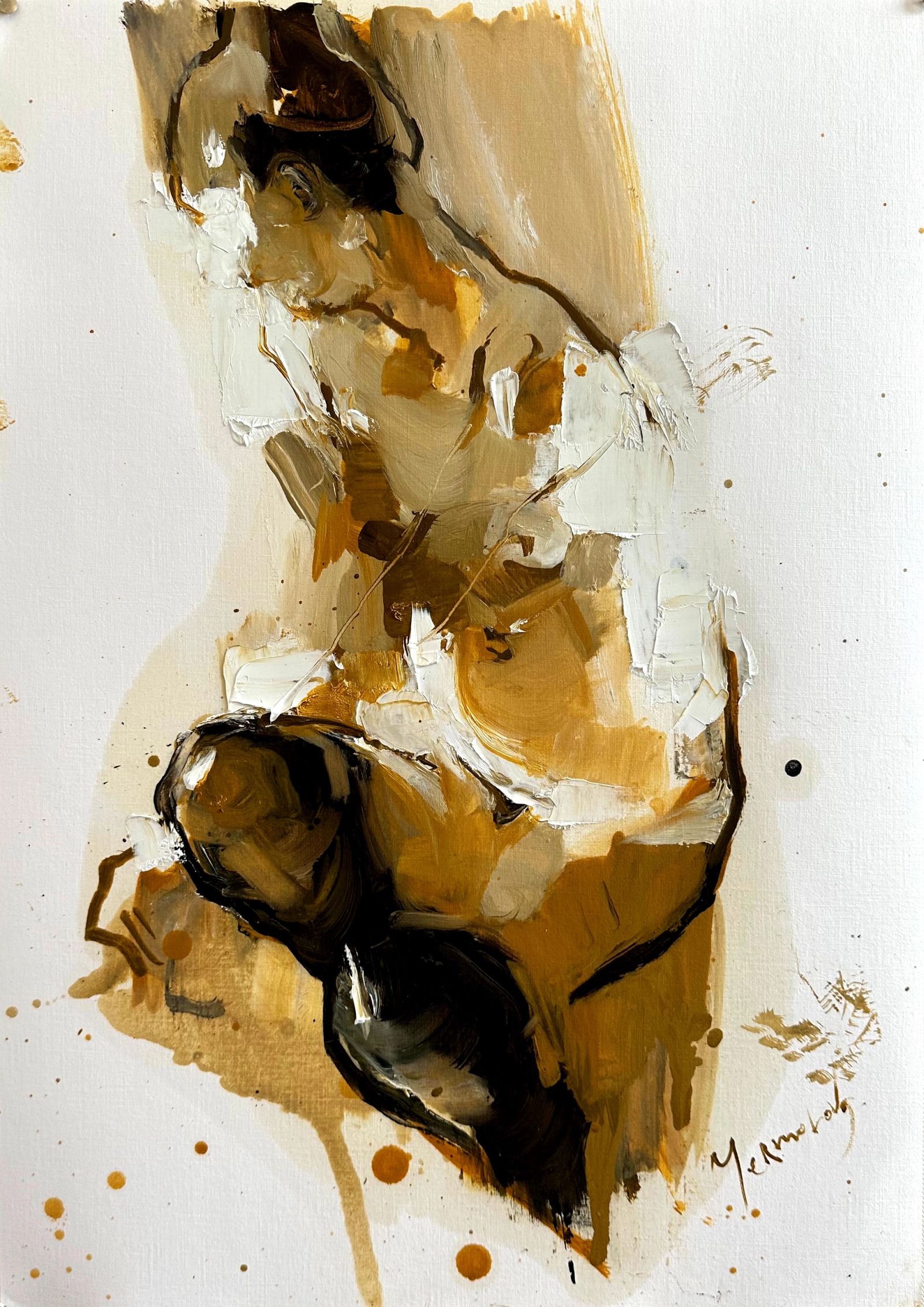 Paper nude 9 by Iryna Yermolova