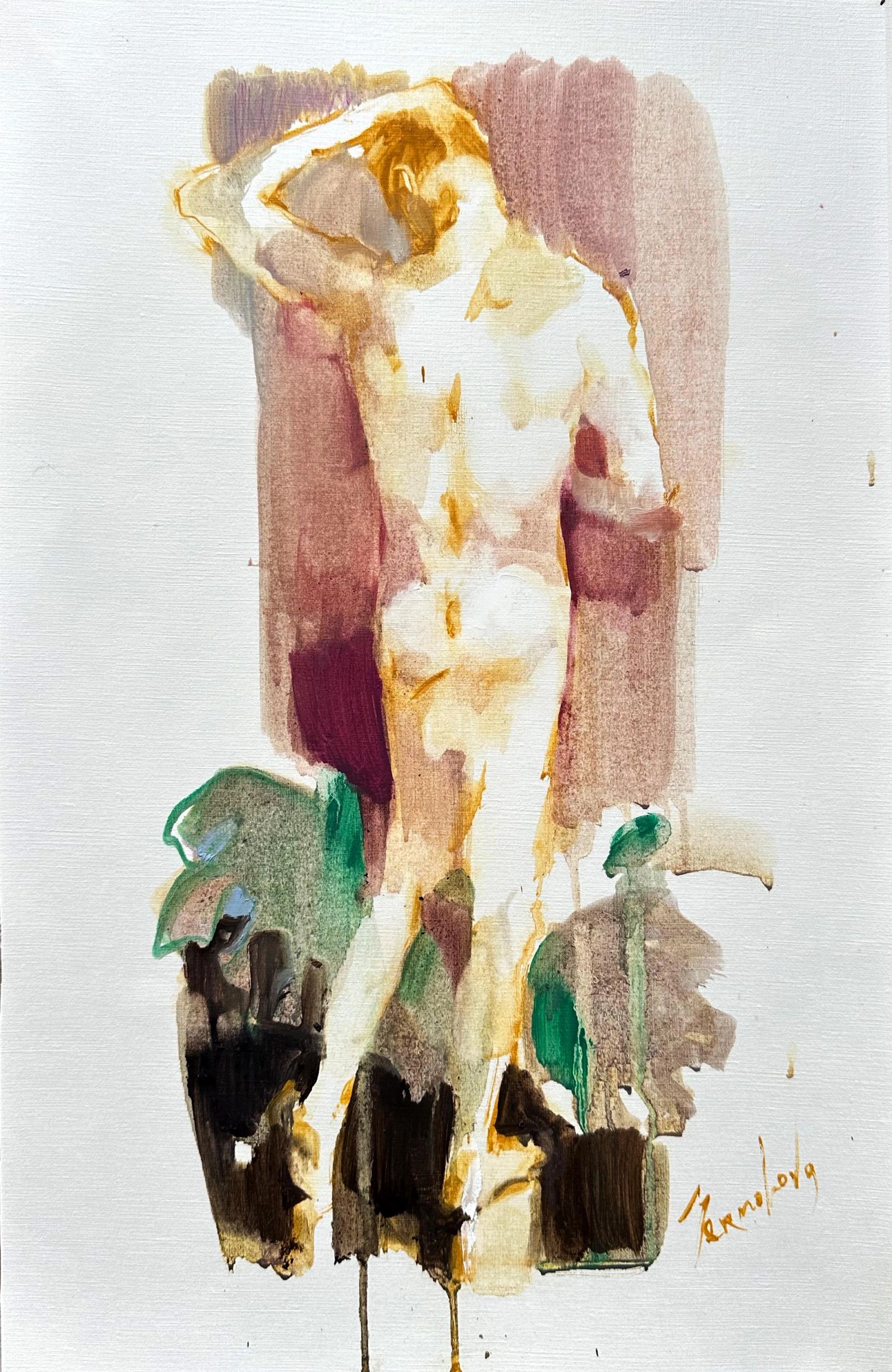 Paper nude 29 by Iryna Yermolova