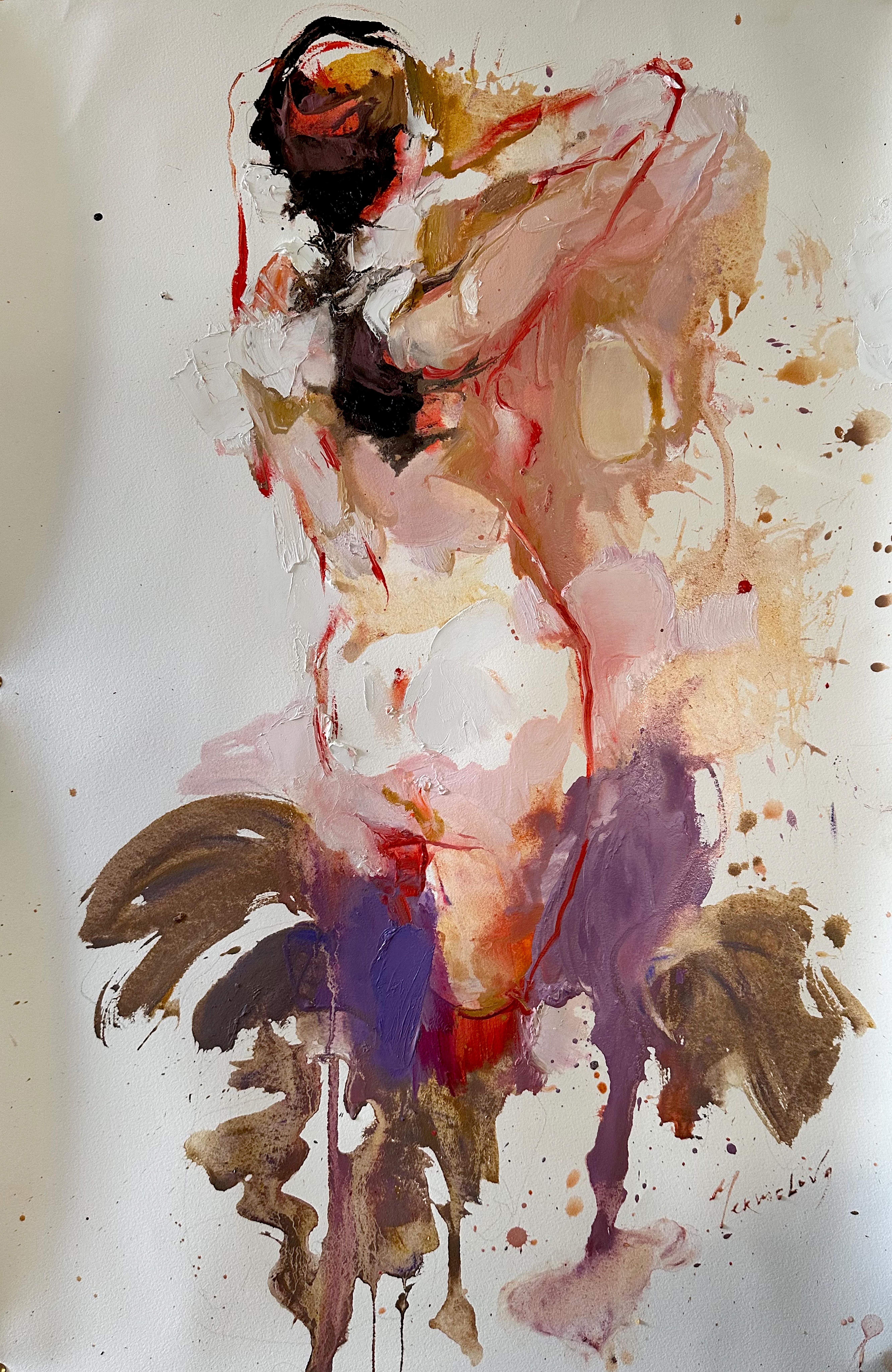 Paper nude 4 by Iryna Yermolova