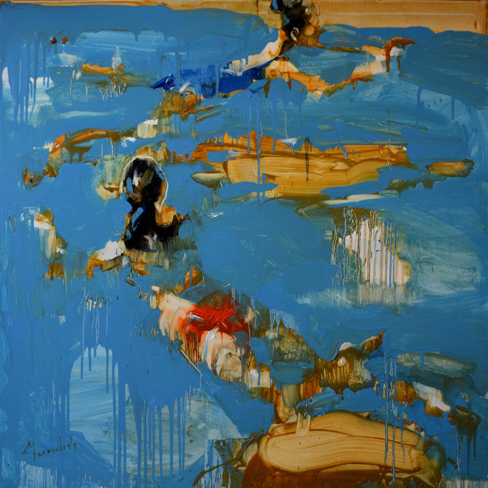 Contemporary impressionist painting by Iryna Yermolova