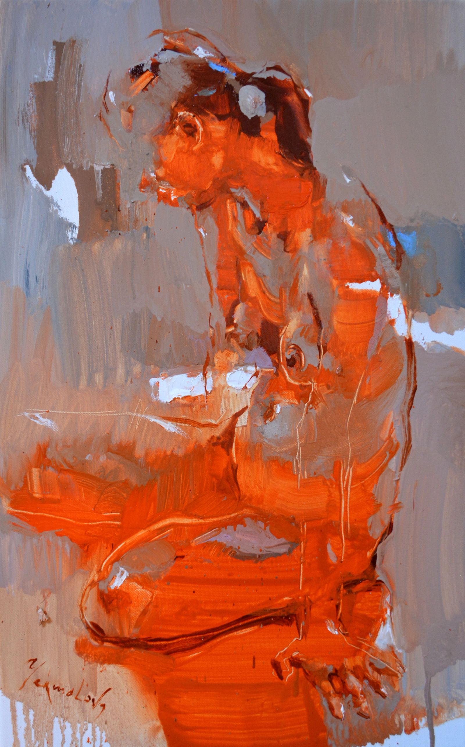 Contemporary impressionist painting by Iryna Yermolova