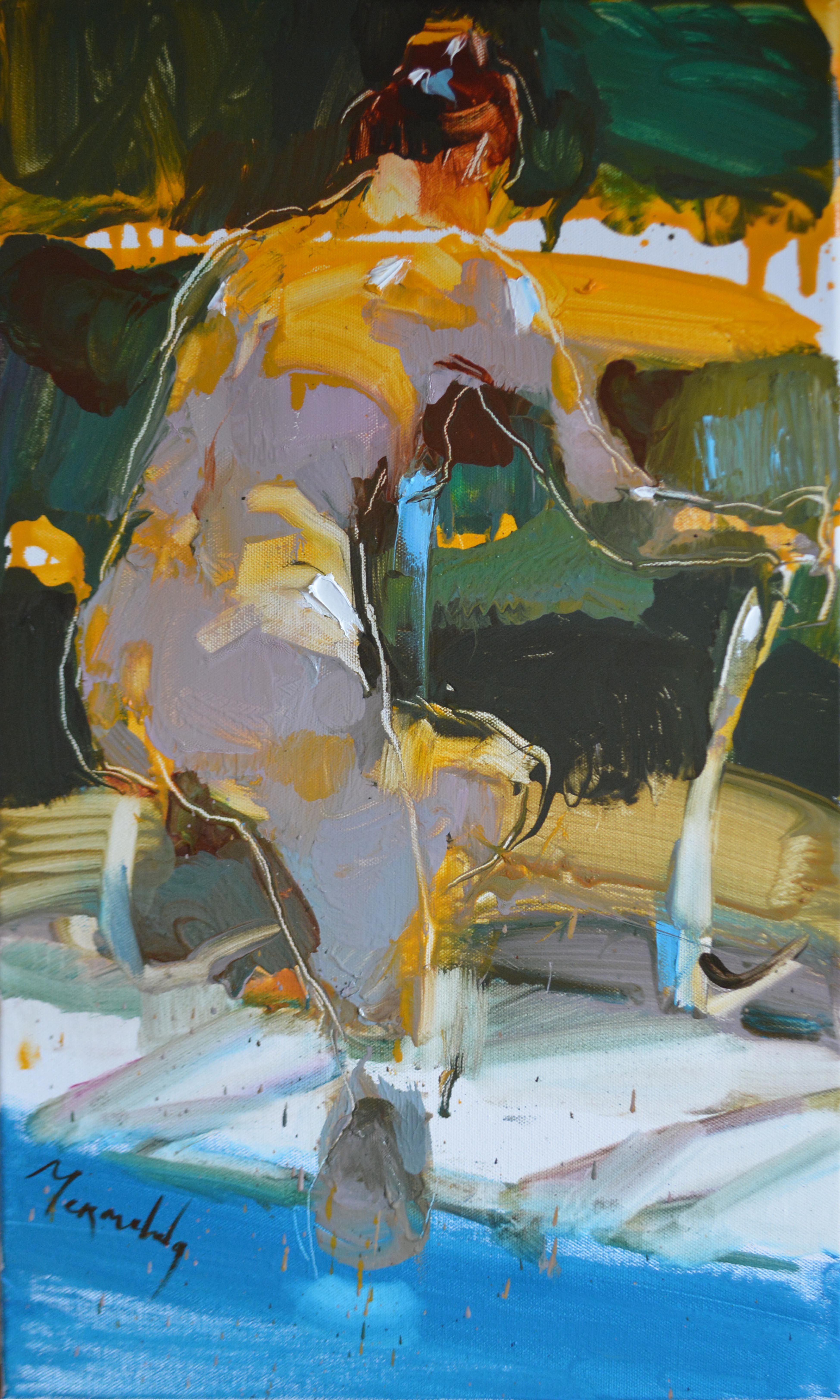 Contemporary impressionist painting by Iryna Yermolova