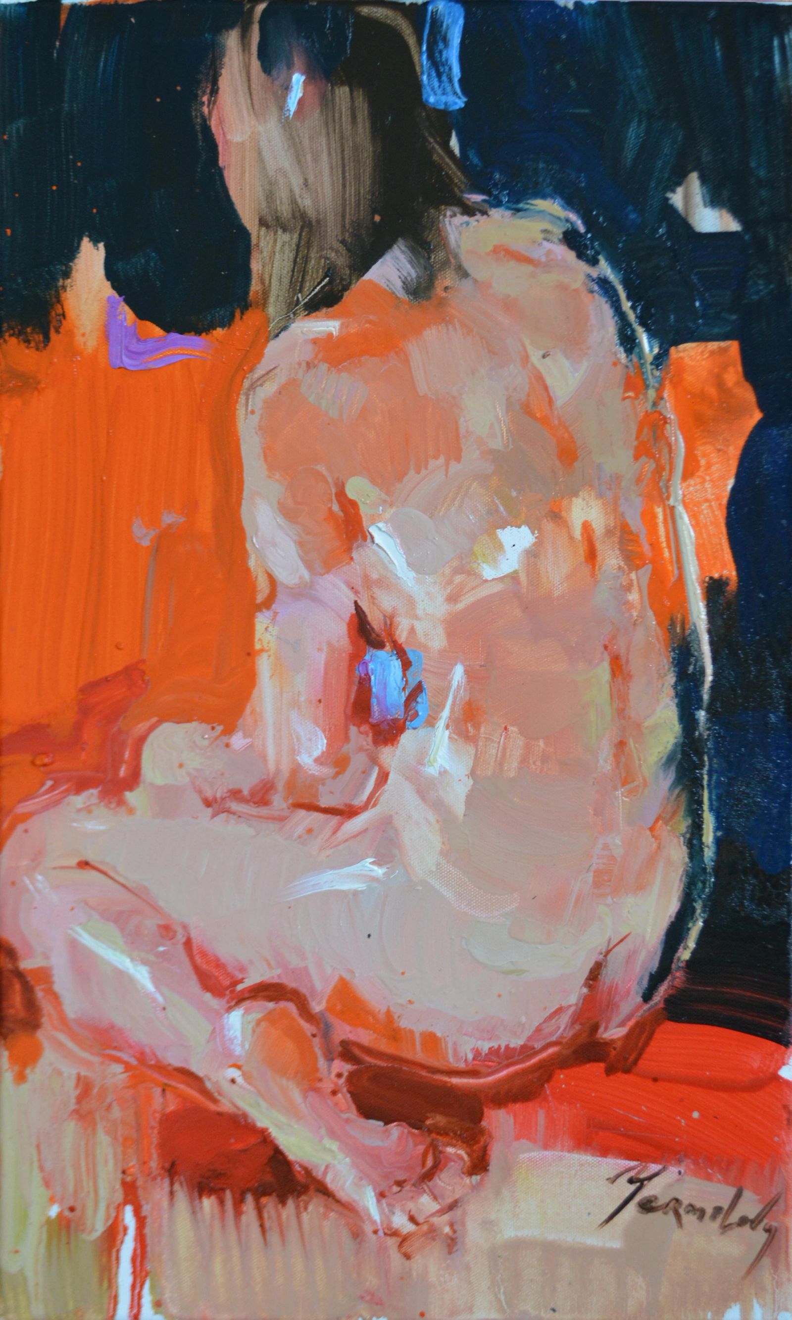 Contemporary impressionist painting by Iryna Yermolova