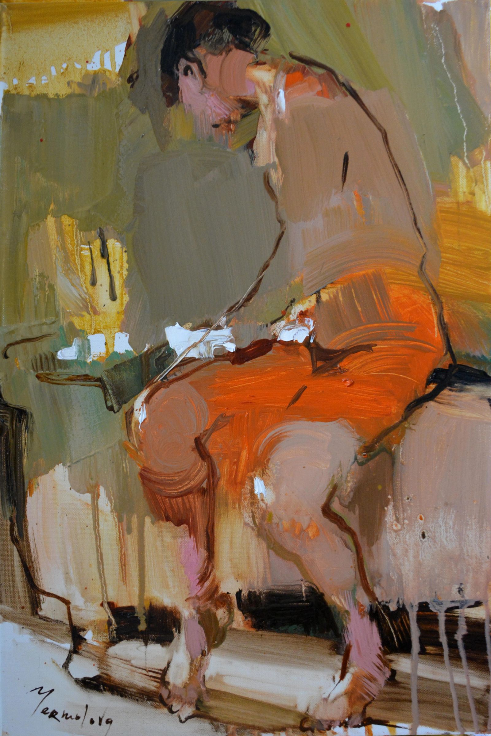 Nude by Iryna Yermolova
