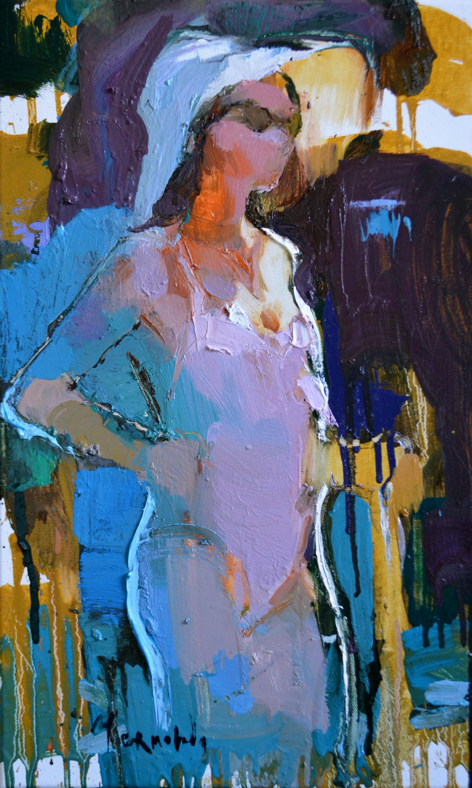 Contemporary impressionist painting by Iryna Yermolova