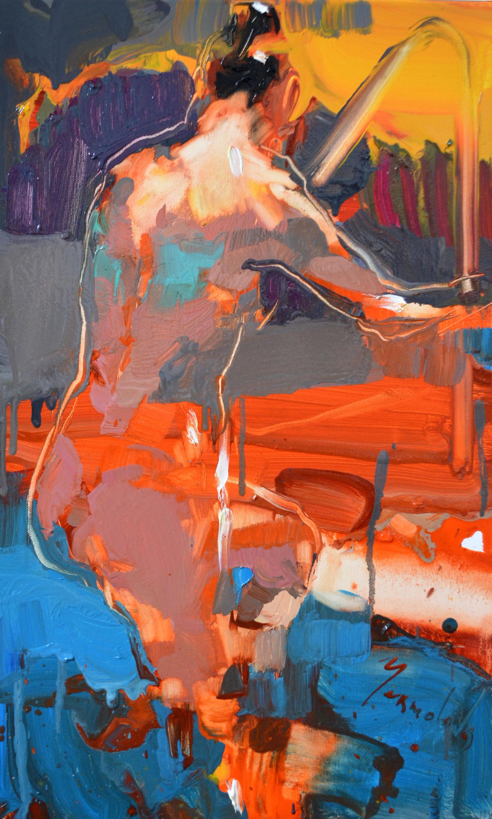 Contemporary impressionist painting by Iryna Yermolova