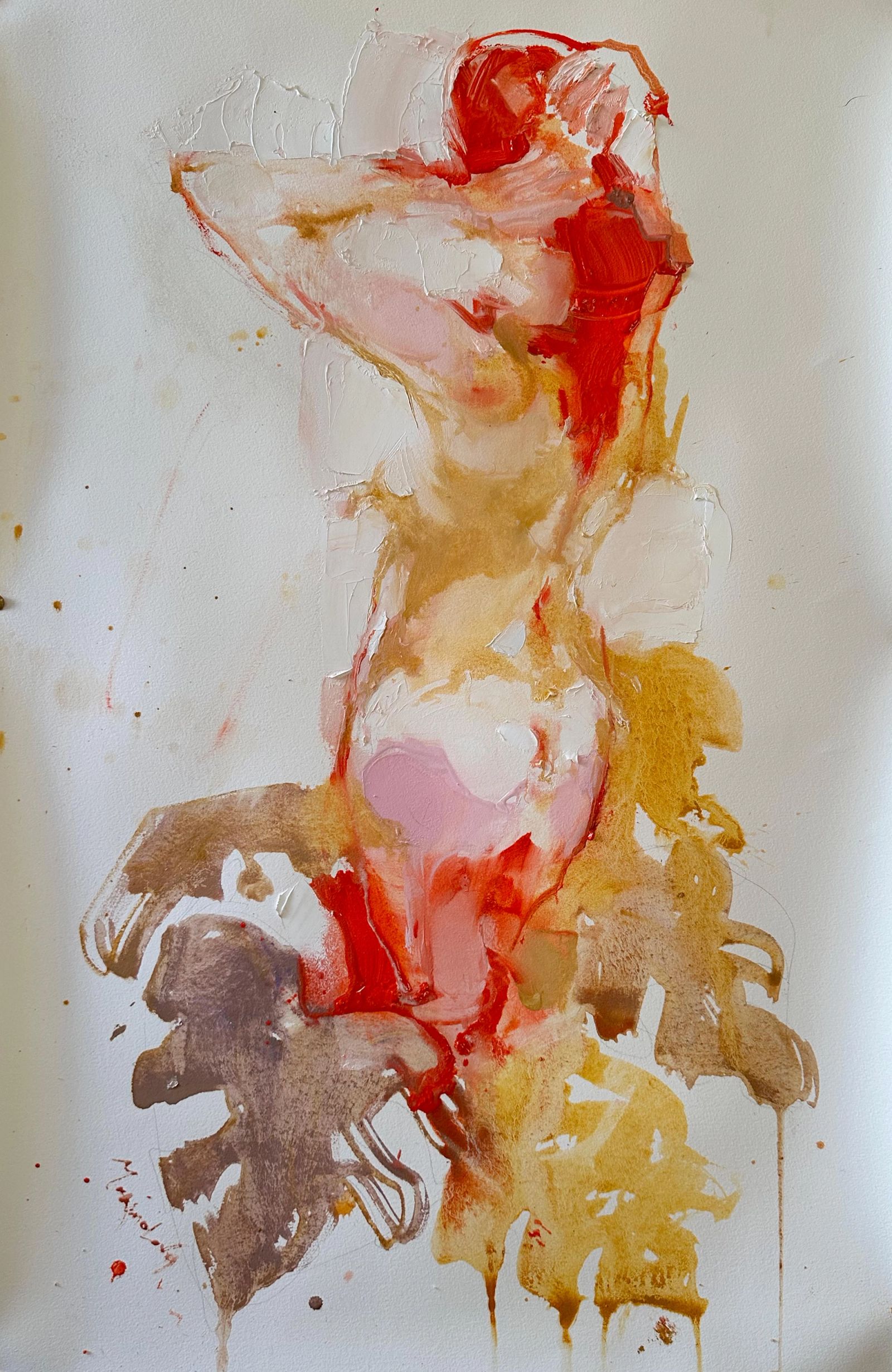 Paper nude 3 by Iryna Yermolova