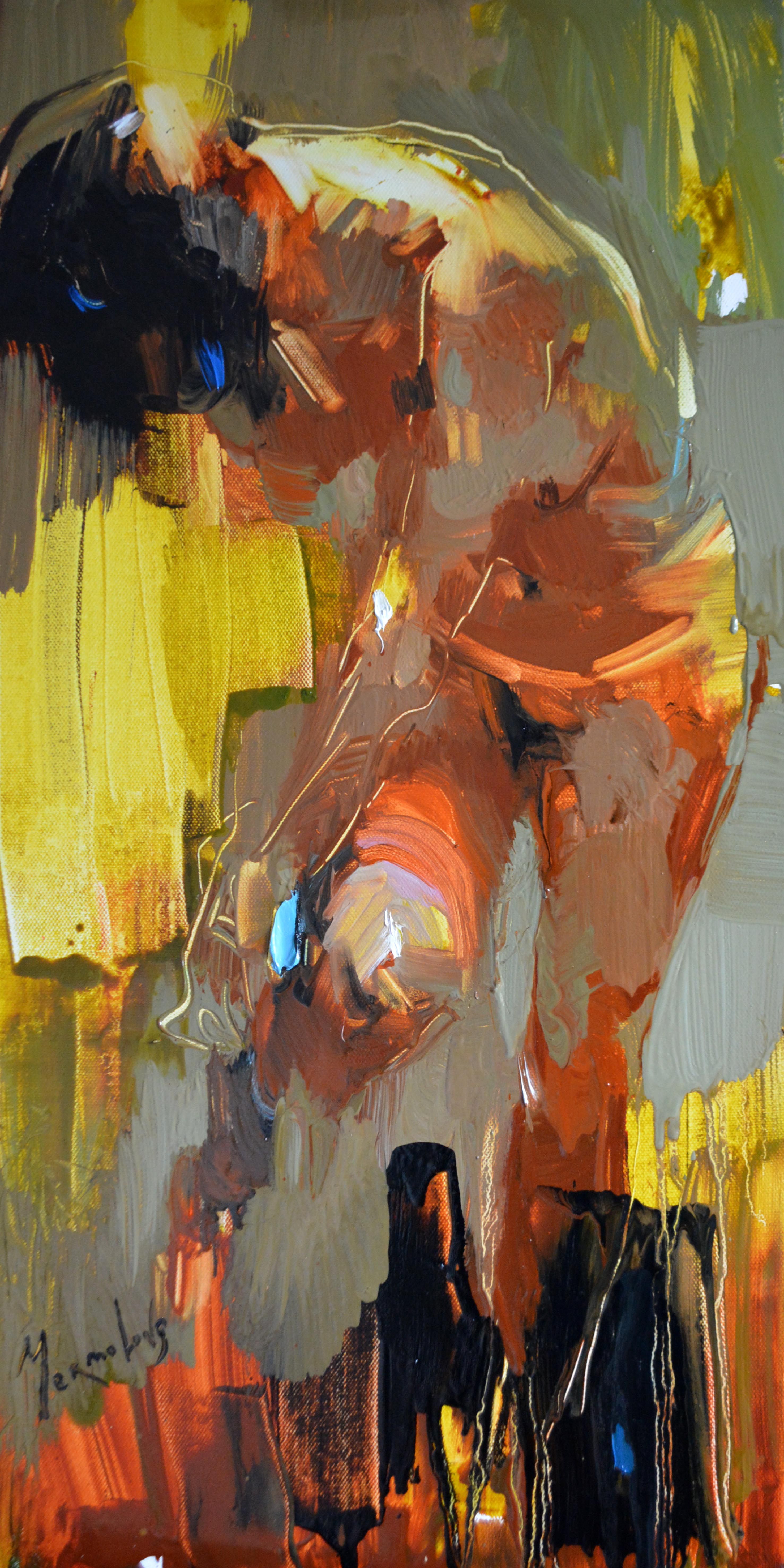 Getting dressed by Iryna Yermolova