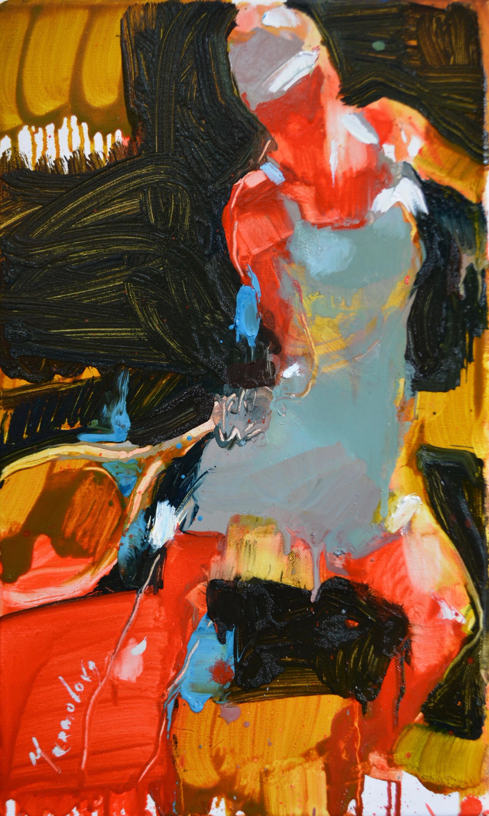 Contemporary impressionist painting by Iryna Yermolova