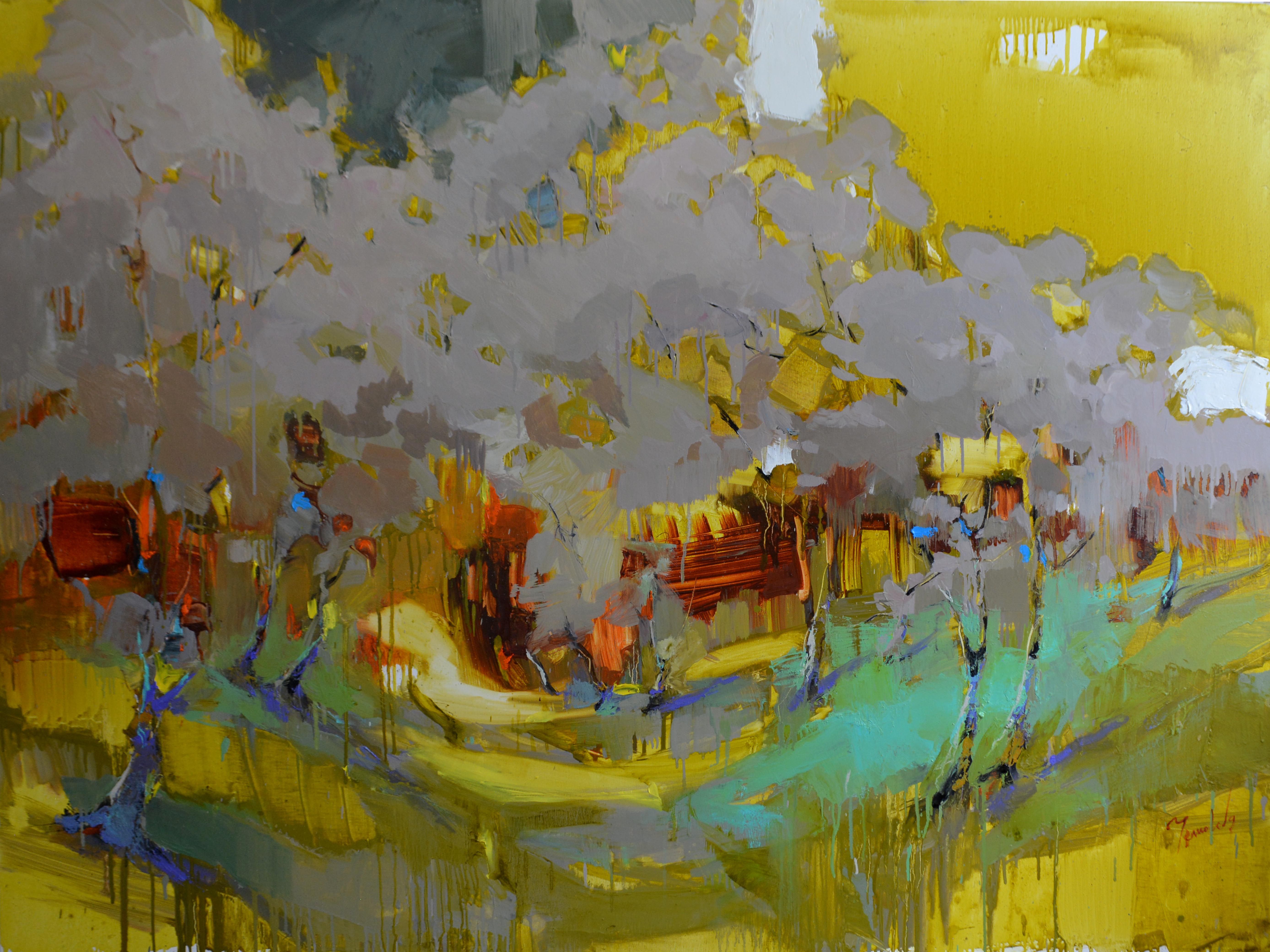 Contemporary impressionist painting by Iryna Yermolova