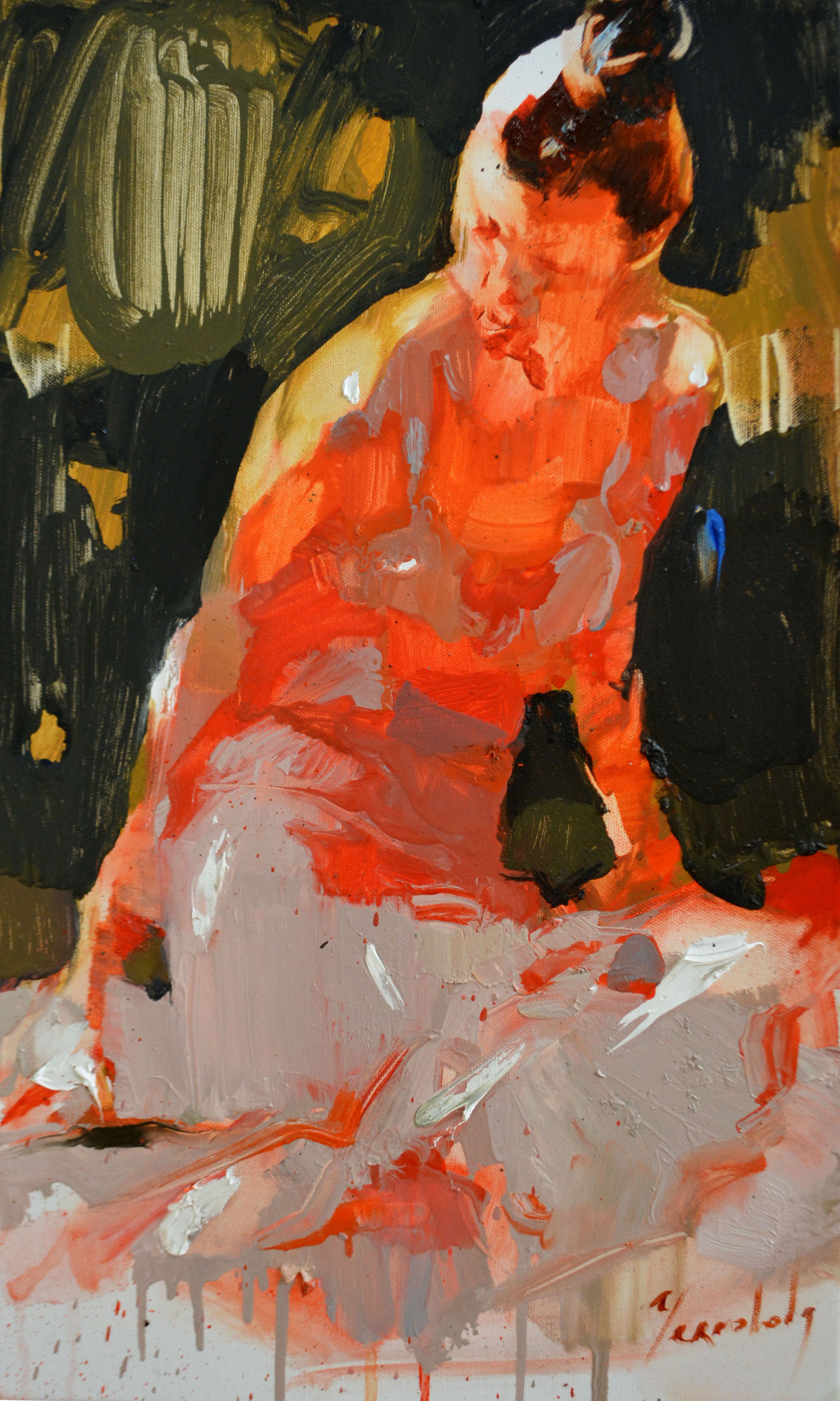 Contemporary impressionist painting by Iryna Yermolova