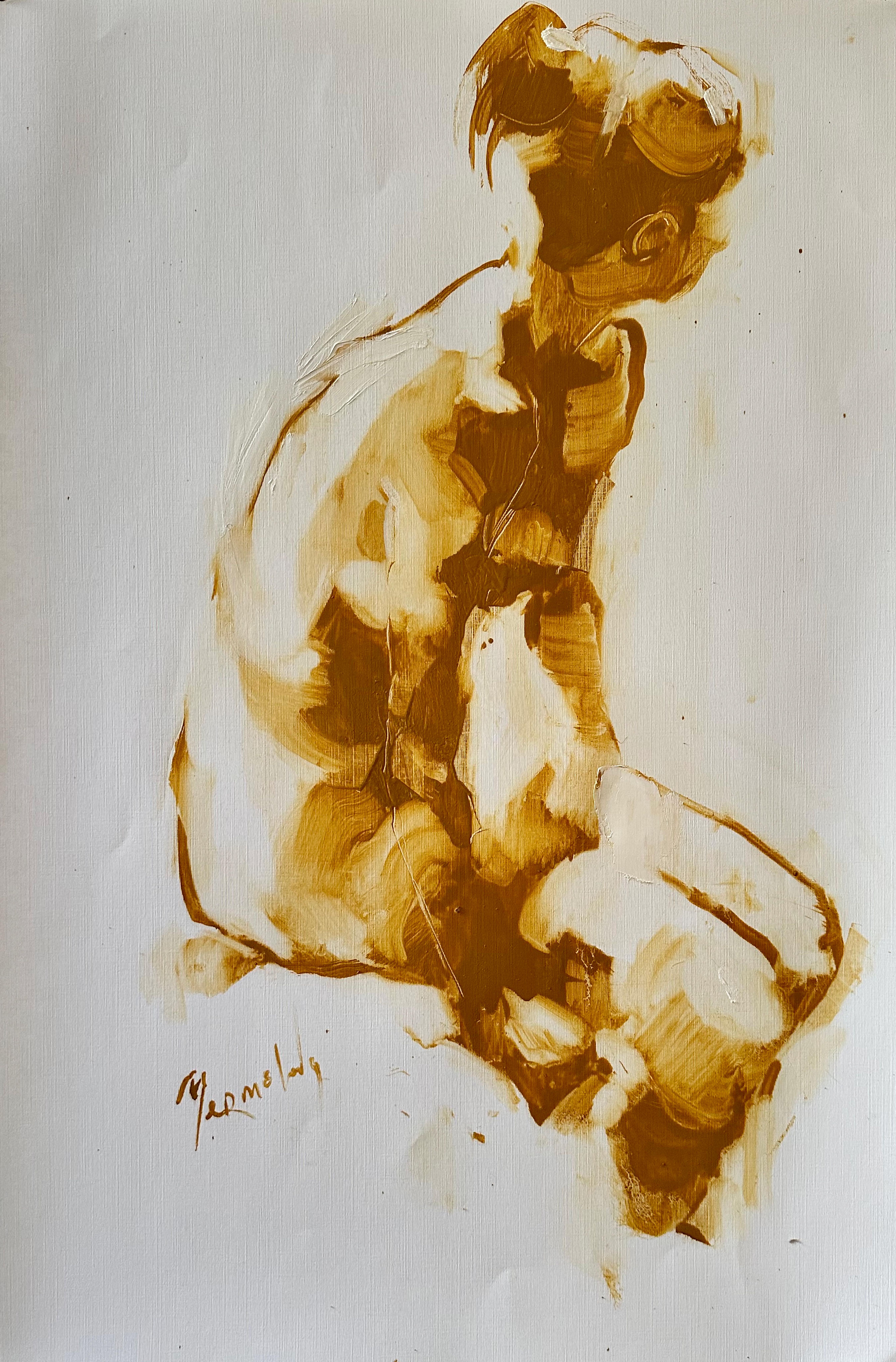 Paper nude 1 by Iryna Yermolova