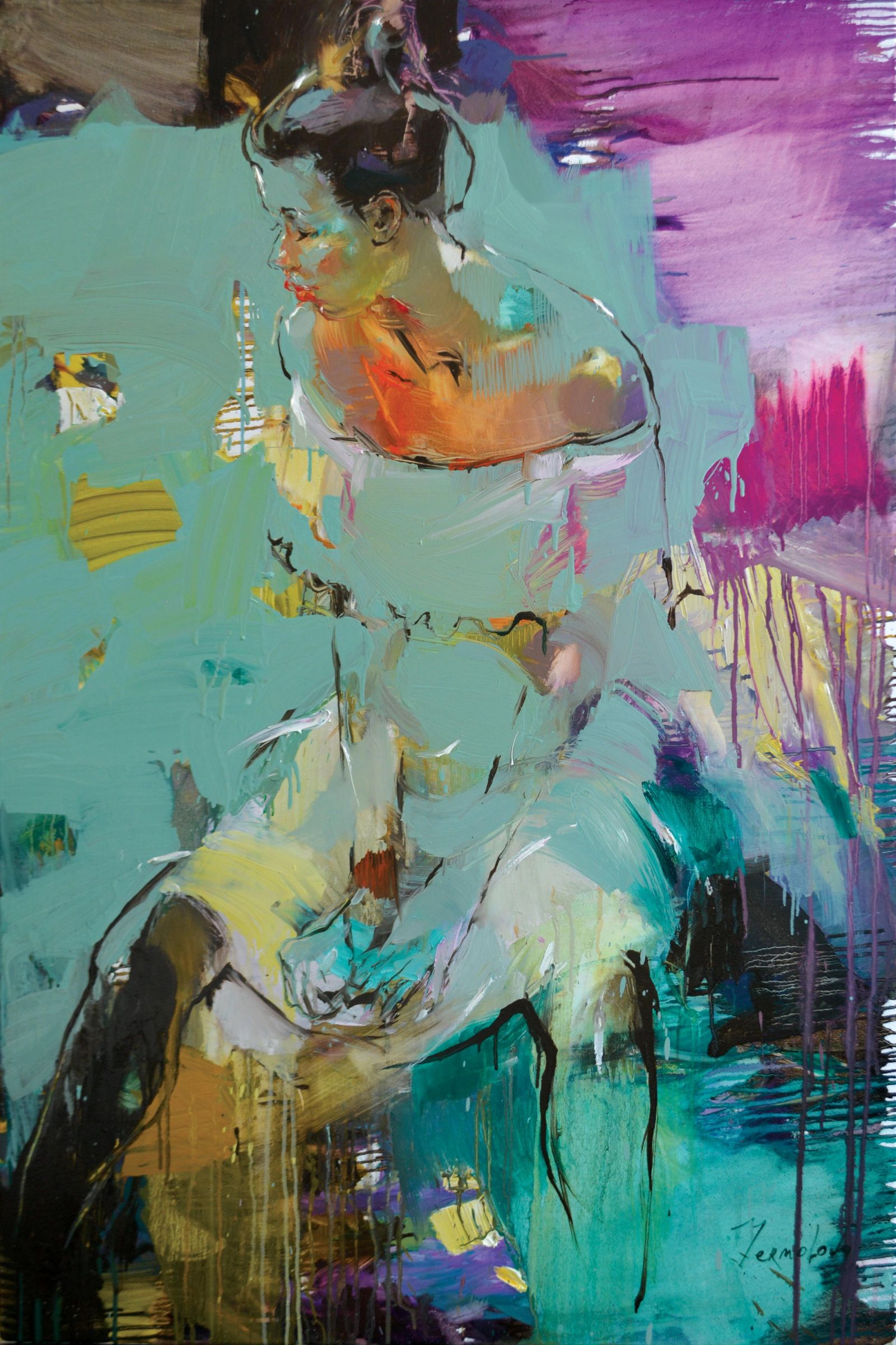 Blue by Iryna Yermolova