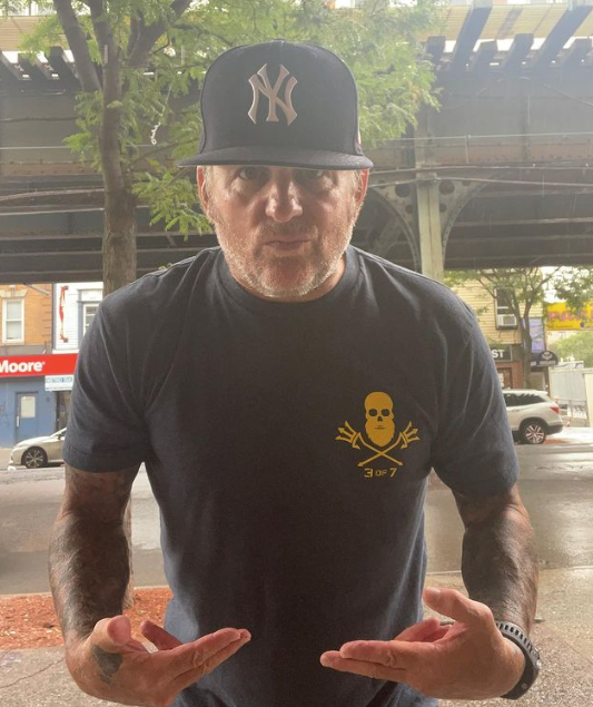 Image of Cro-Mags' John Joseph, taken from his Instagram account.