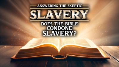 Answering the Skeptic, Understanding Slavery in Biblical Context