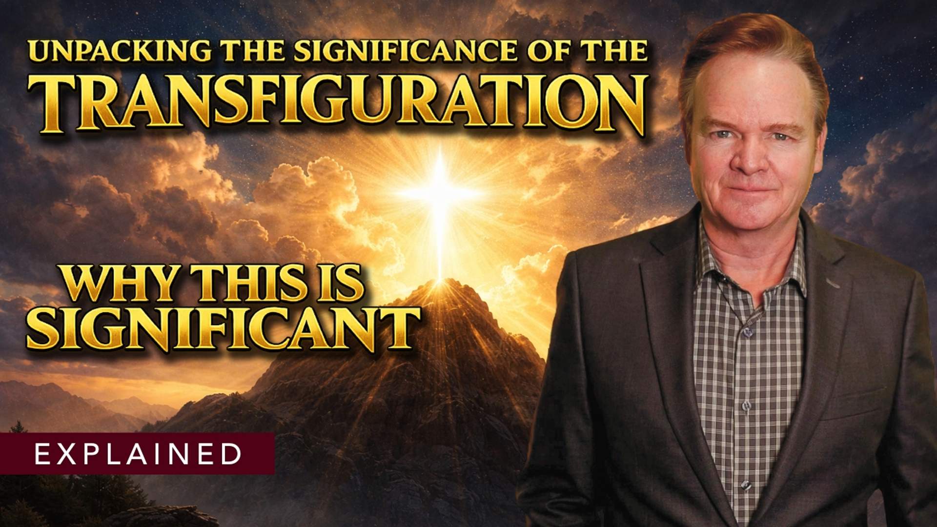 Bible and a Cross on a table