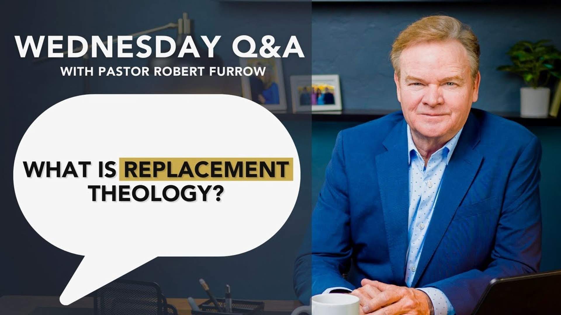 Bible and a Cross on a table