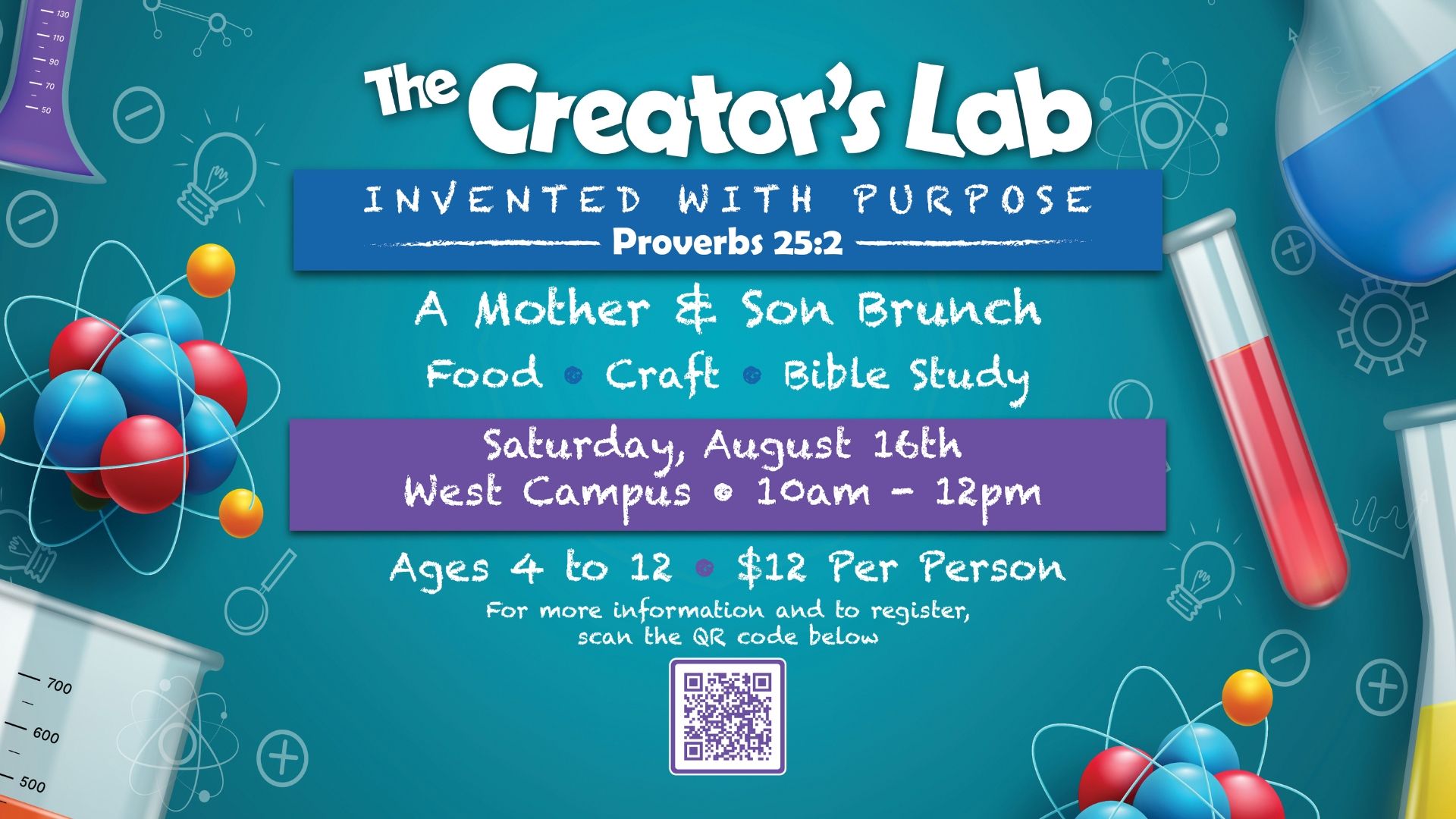 Mother & Son Brunch: The Creator's Lab - Invented with Purpose!