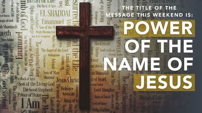 Power of the Name of Jesus
