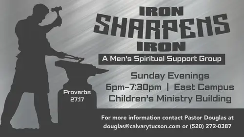 Iron Sharpens Iron: A Men's Spiritual Support Group