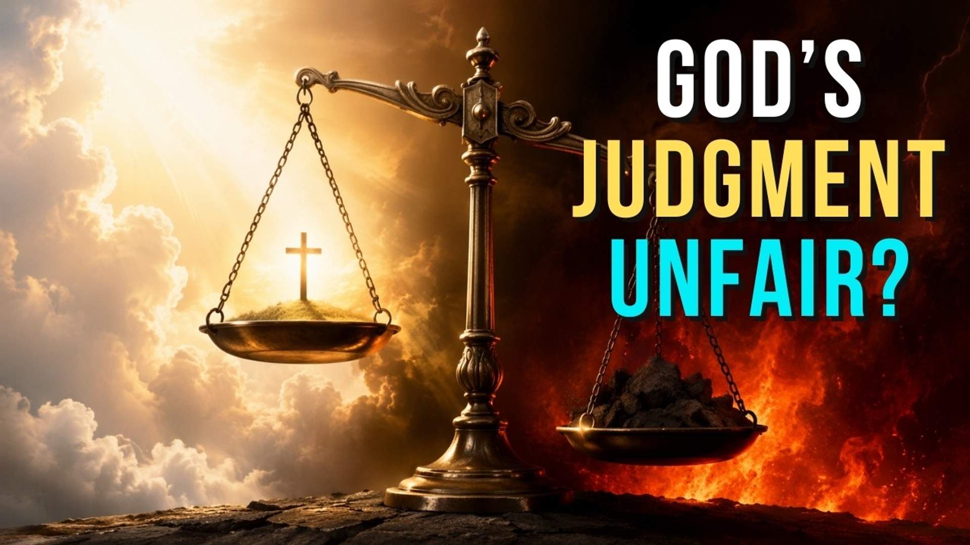 Bible and a Cross on a table