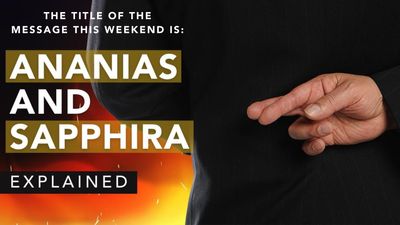The Sin of Ananias and Sapphira