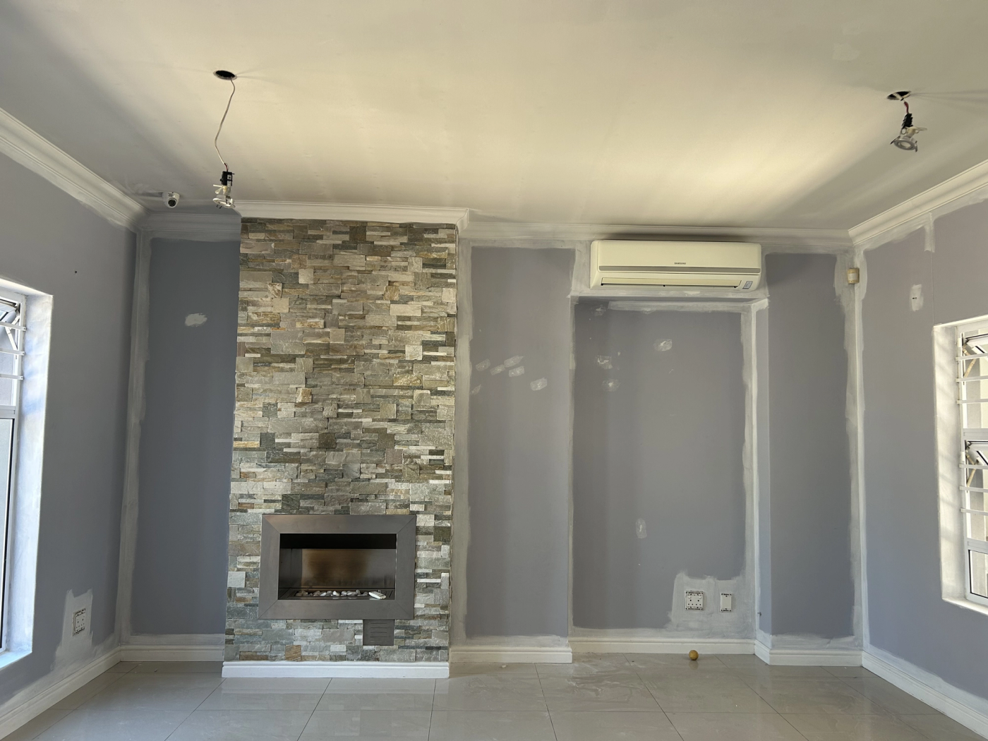 Interior Living Room Painting | Modern Home Renovation before renovation