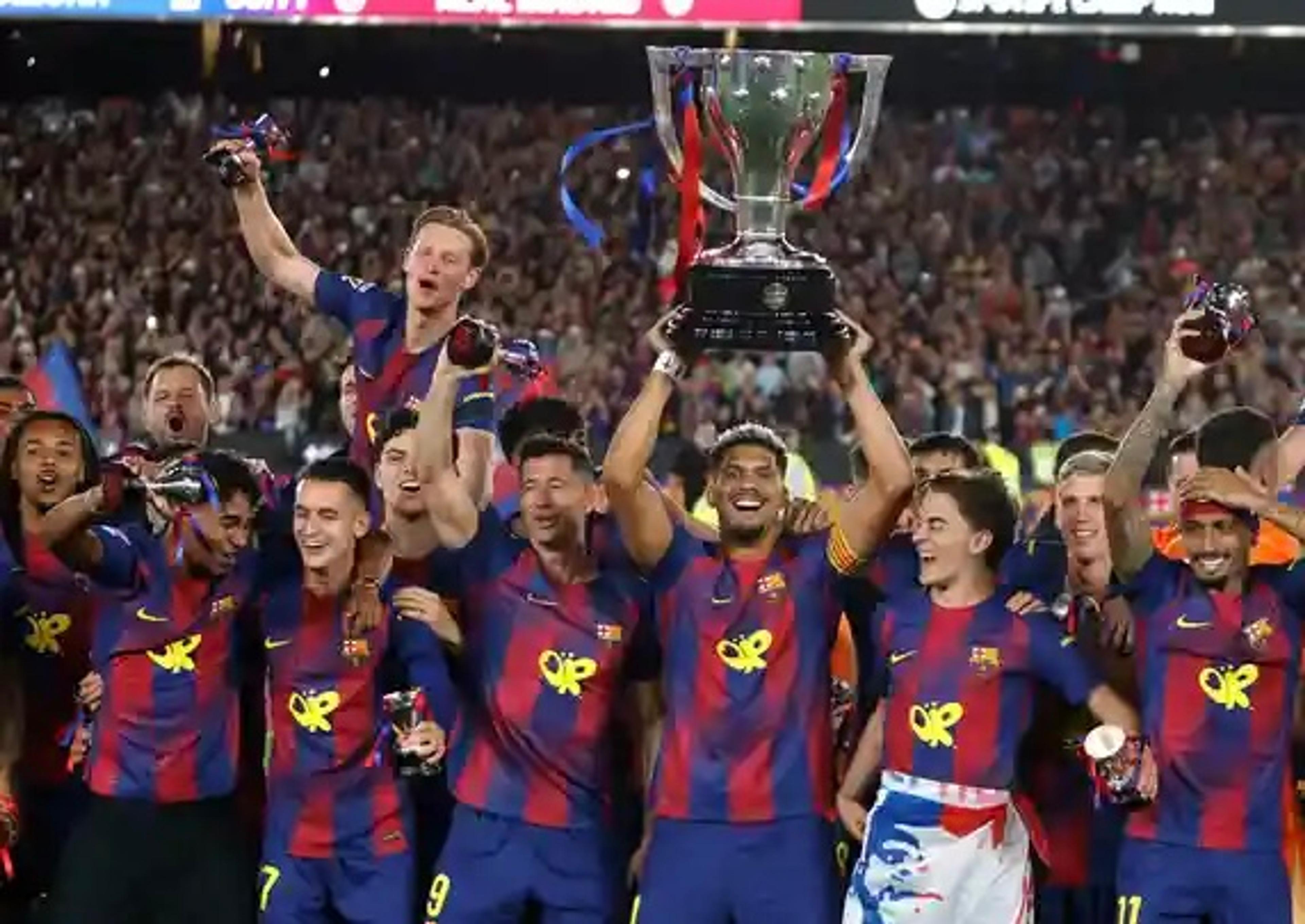 برشلونة يفوز على ريال مدريد ويتوج ب"الليغا" للمرة 29 في تاريخه 