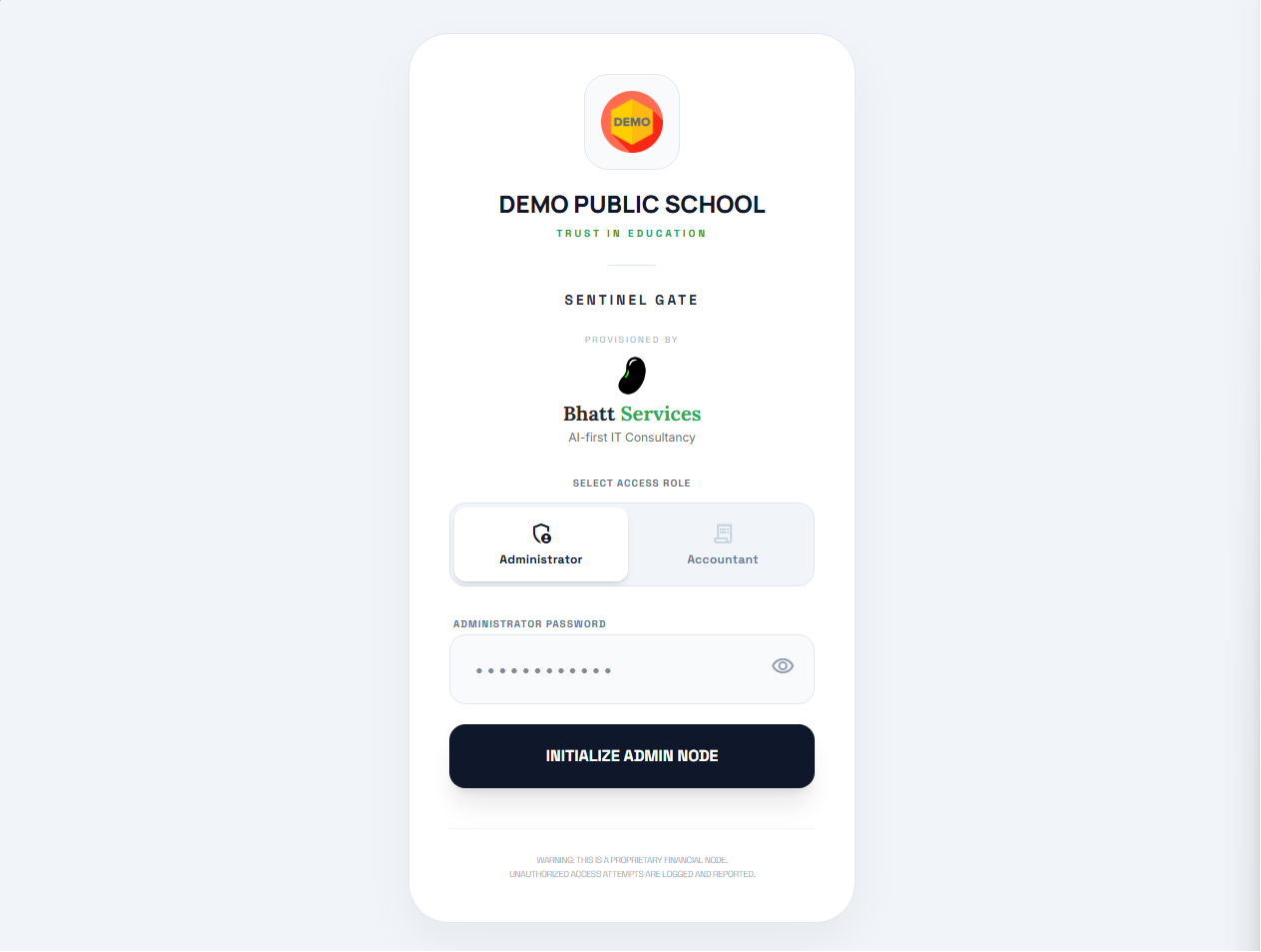 School Expense Tracker Preview