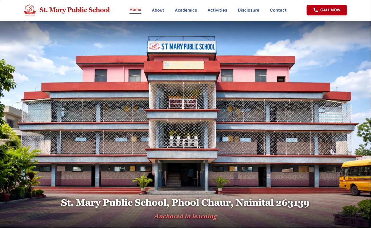 St. Mary Public School Platform Preview