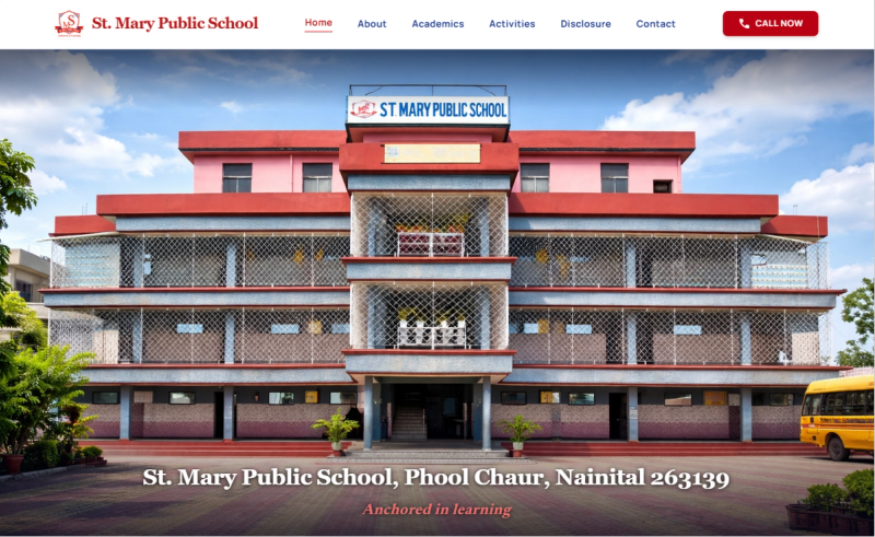 St. Mary Public School Platform