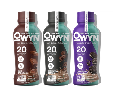 My 5 favorite premade shakes: 5️⃣ @liveowyn plant-based protein
