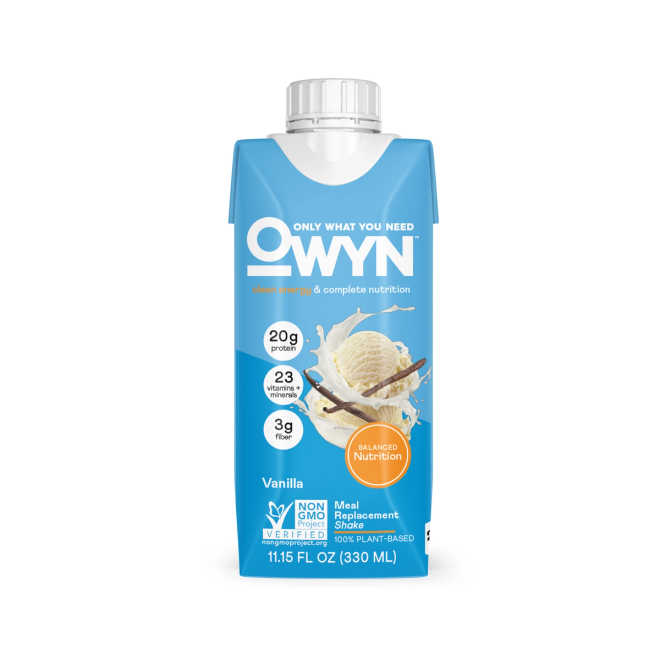 OWYN Complete Nutrition Shake - Vanilla