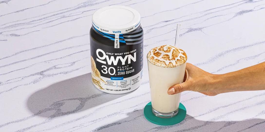 Cinnamon Roll Protein Shake