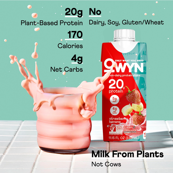 OWYN Strawberry Banana - Features